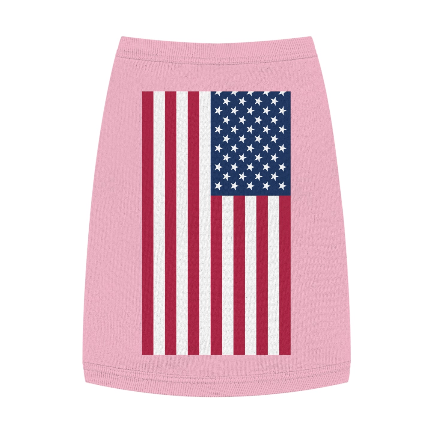 Princess Grace American Flag Pet Tank Top Comfortable Patriotic Apparel for Dogs
