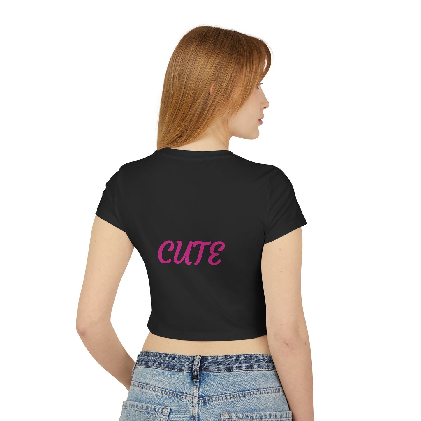 Princess Grace Cute Tiger Women's Baby Tee Playful & Stylish T-Shirt