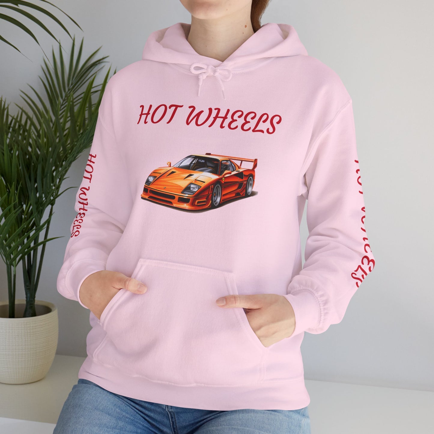 Princess Grace Hot Wheels Unisex Heavy Blend Hooded Sweatshirt Retro Racing Style