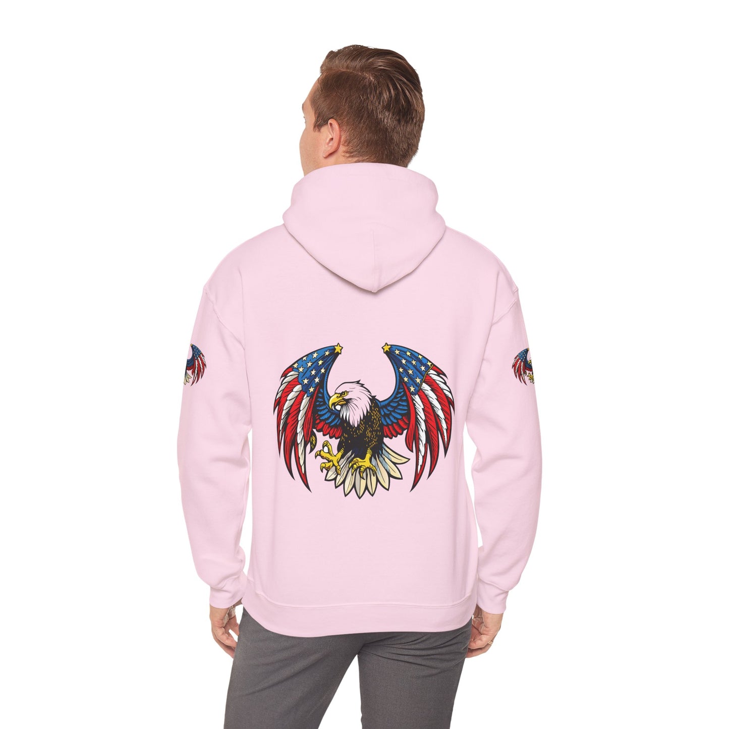 Princess Grace American Eagle Emblem Patriotic Unisex Hoodie