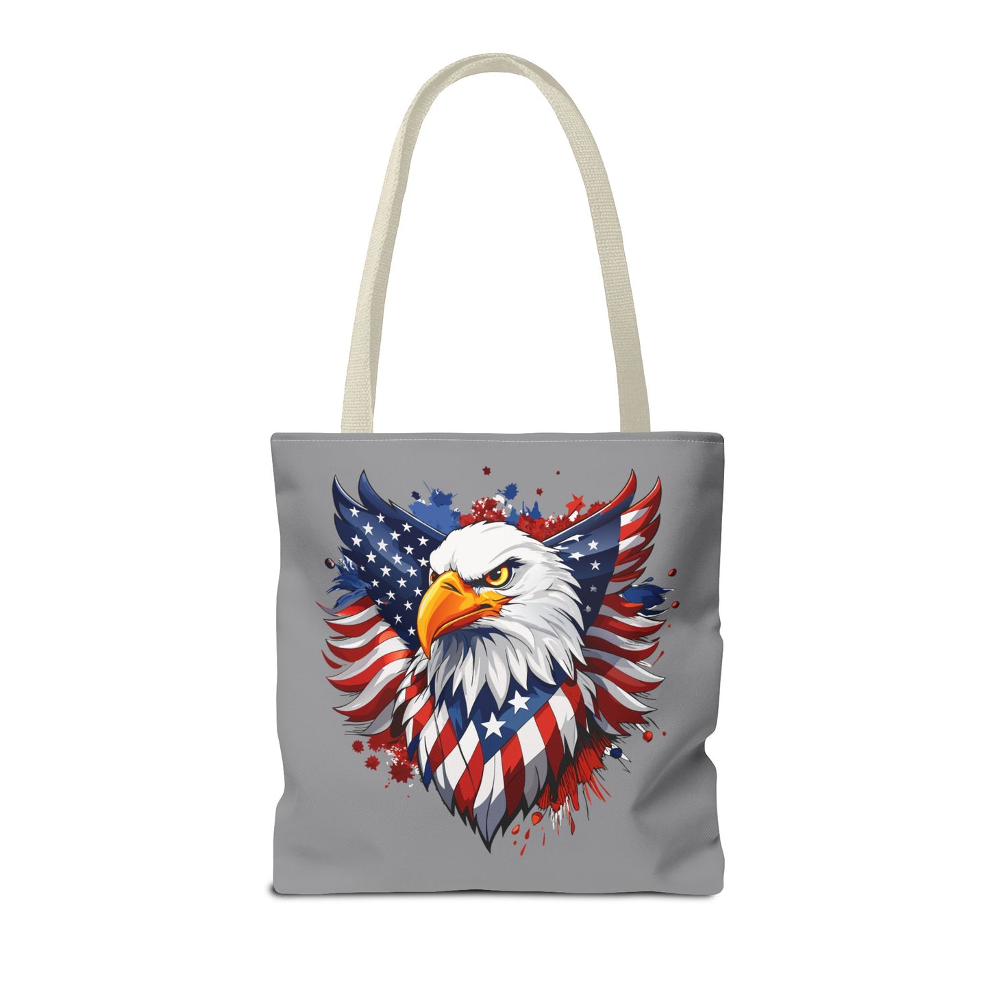 Princess Grace Patriotic Eagle Tote Bag American Freedom Design
