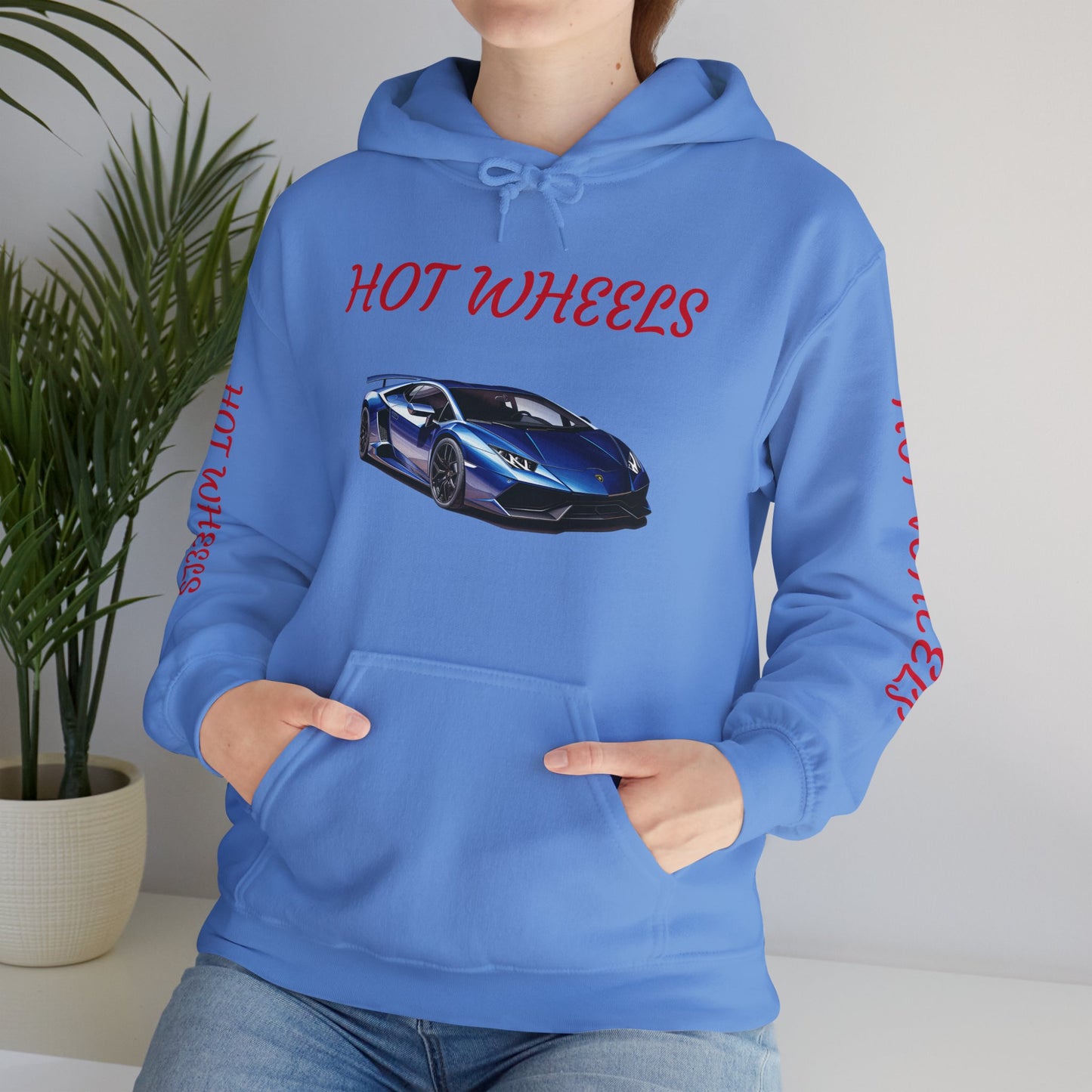 Princess Grace Hot Wheels Unisex Heavy Blend Hoodie Cool Car Graphic Sweatshirt for Auto Enthusiasts