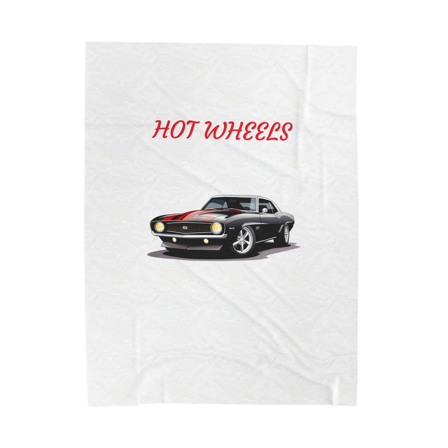 Princess Grace Hot Wheels Velveteen Plush Blanket for Car Enthusiasts