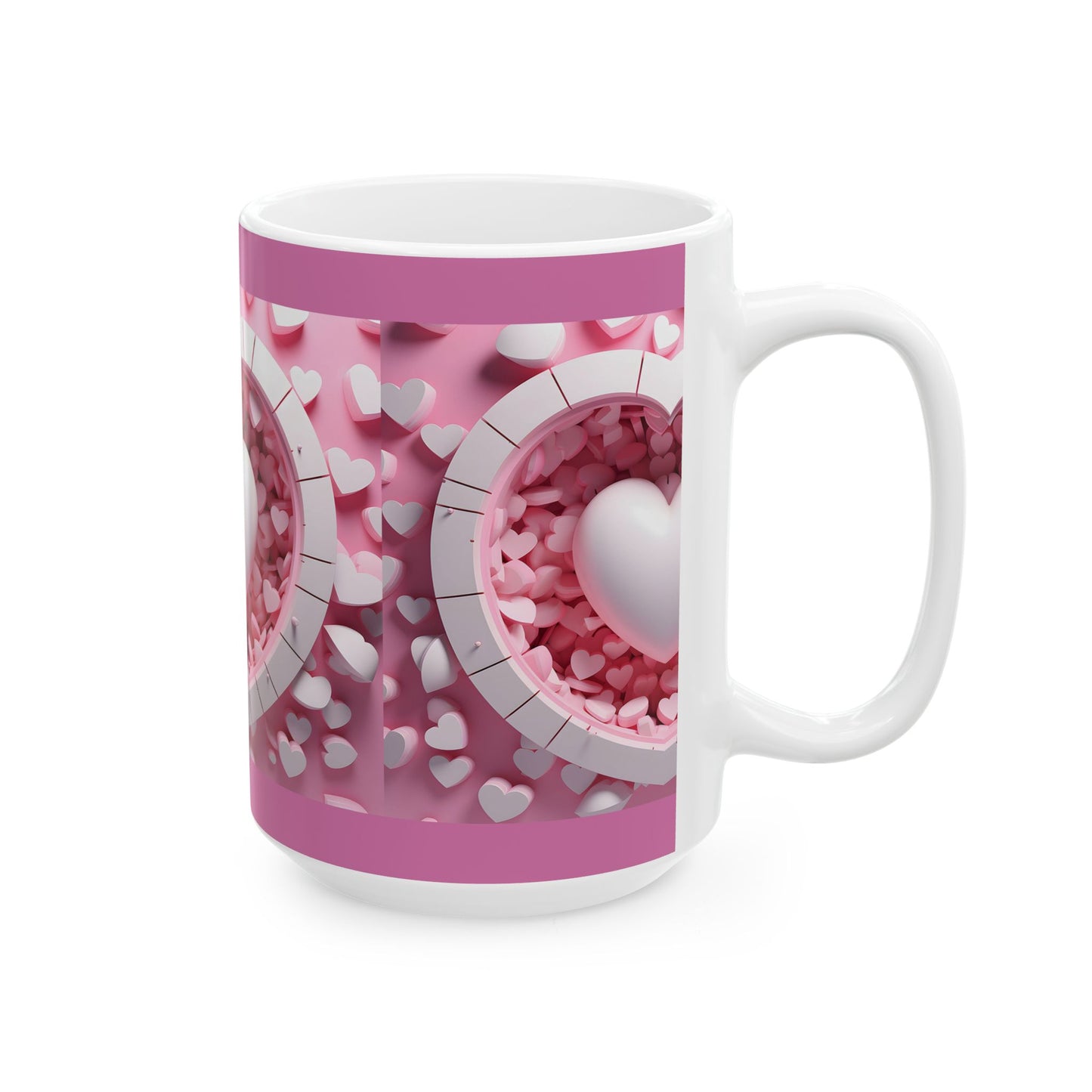 Princess Grace Heartwarming Ceramic Mug Perfect for Love Celebrations