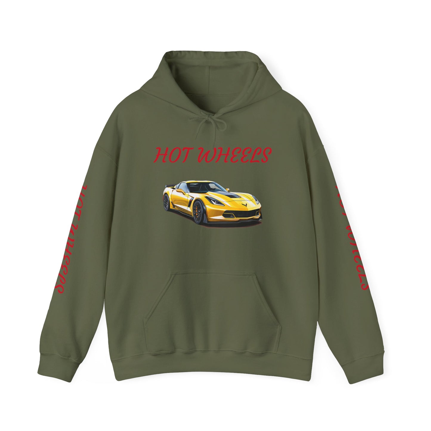 Princess Grace Hot Wheels Unisex Hoodie Retro Car Style Sweatshirt for Car Enthusiasts