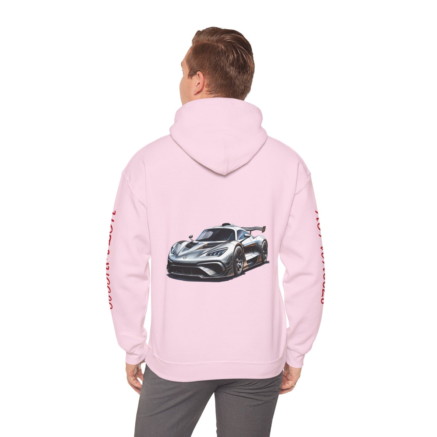 Princess Grace Hot Wheels Unisex Hooded Sweatshirt Racing Inspired Comfort for Car Enthusiasts