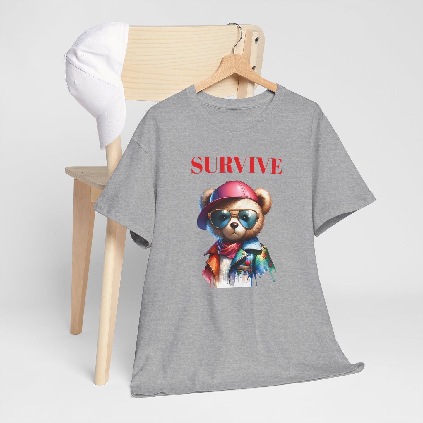 Princess Grace SURVIVE Unisex Heavy Cotton Tee
