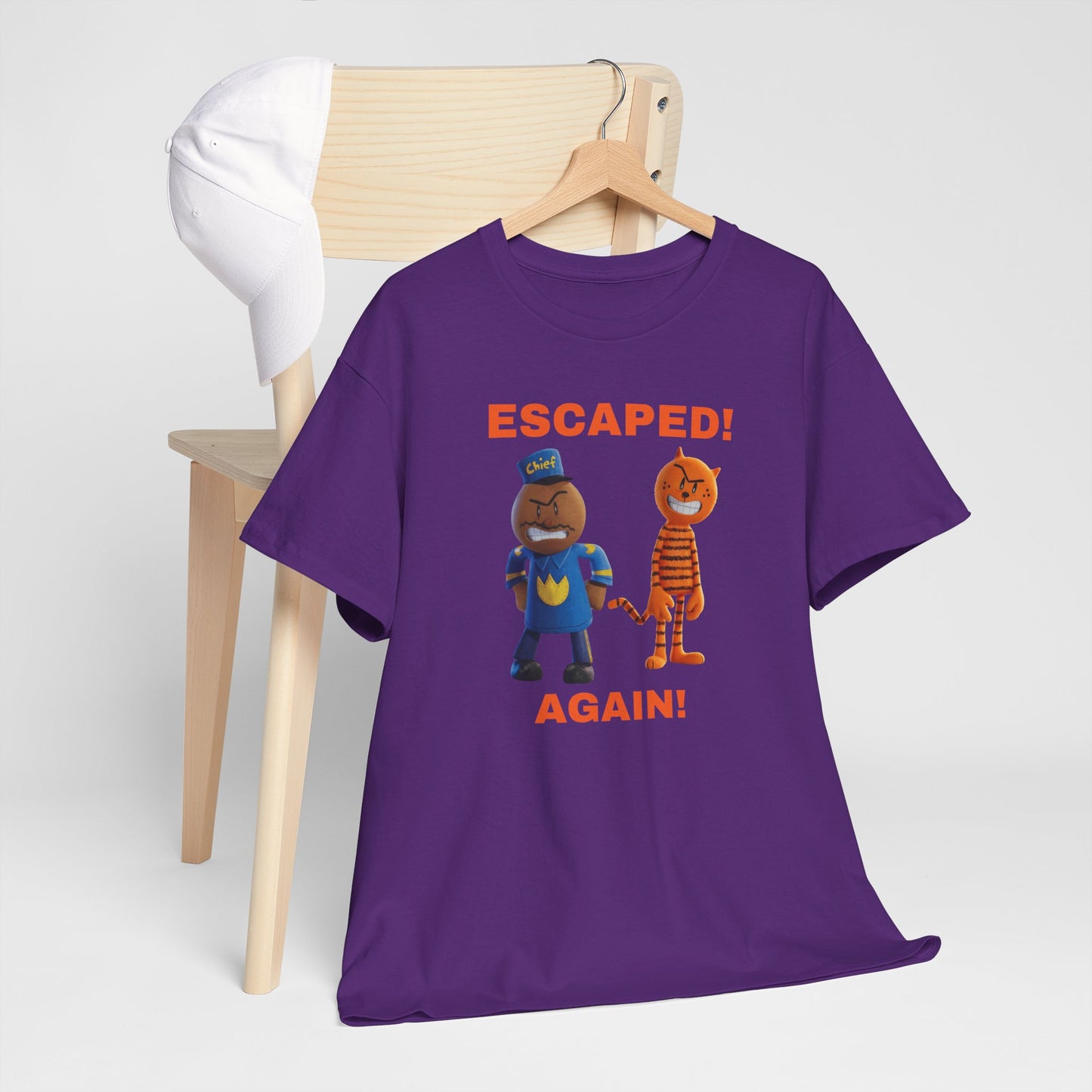 Princess Grace Humorous Escaped Again Unisex Heavy Cotton Tee