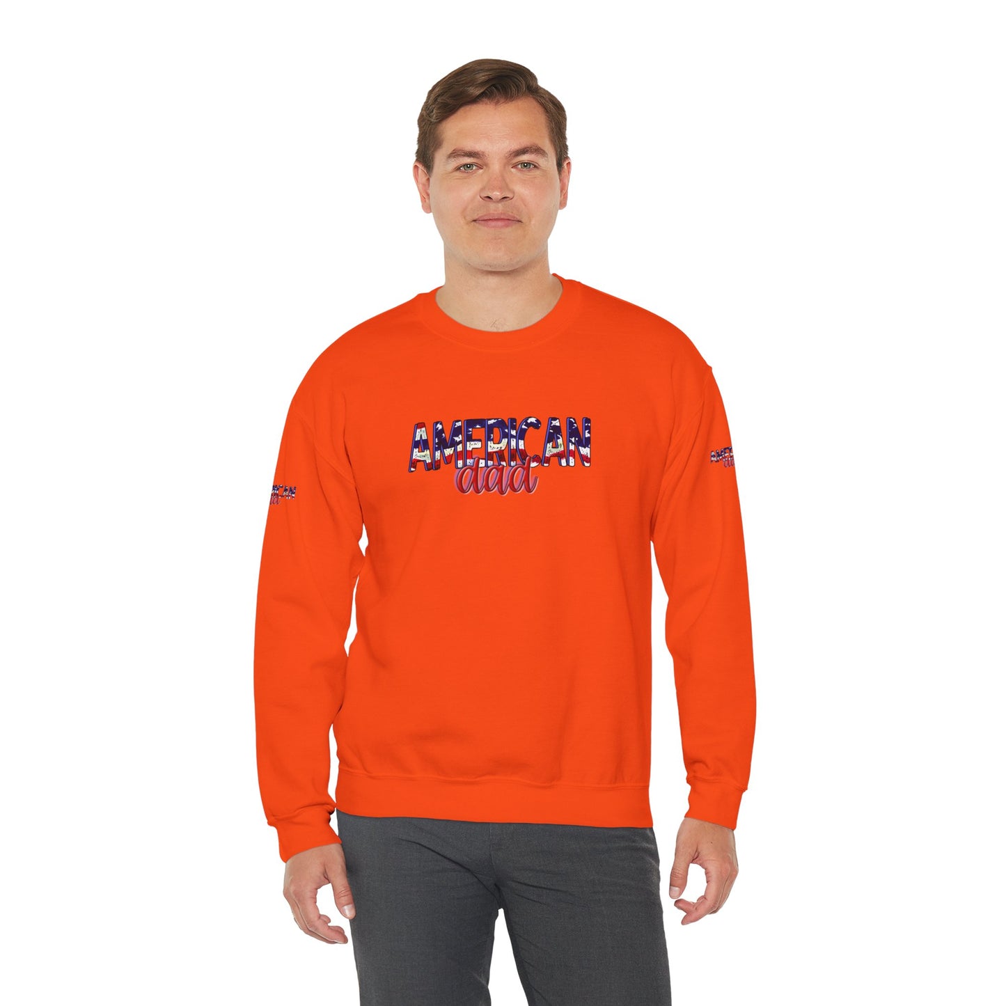 Princess Grace American Dad Unisex Crewneck Sweatshirt Patriotic Gift for Father's Day