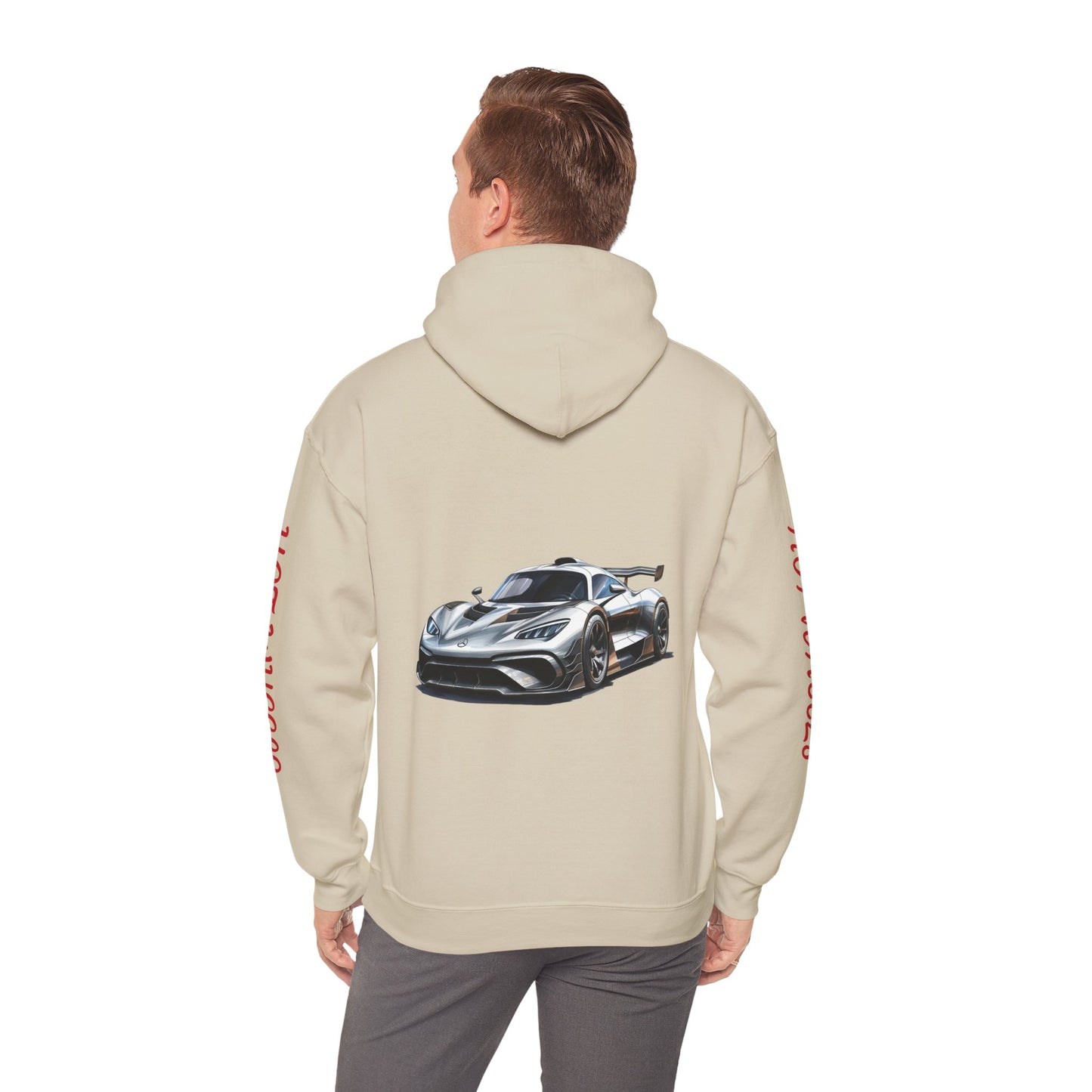 Princess Grace Hot Wheels Unisex Hooded Sweatshirt Racing Inspired Comfort for Car Enthusiasts