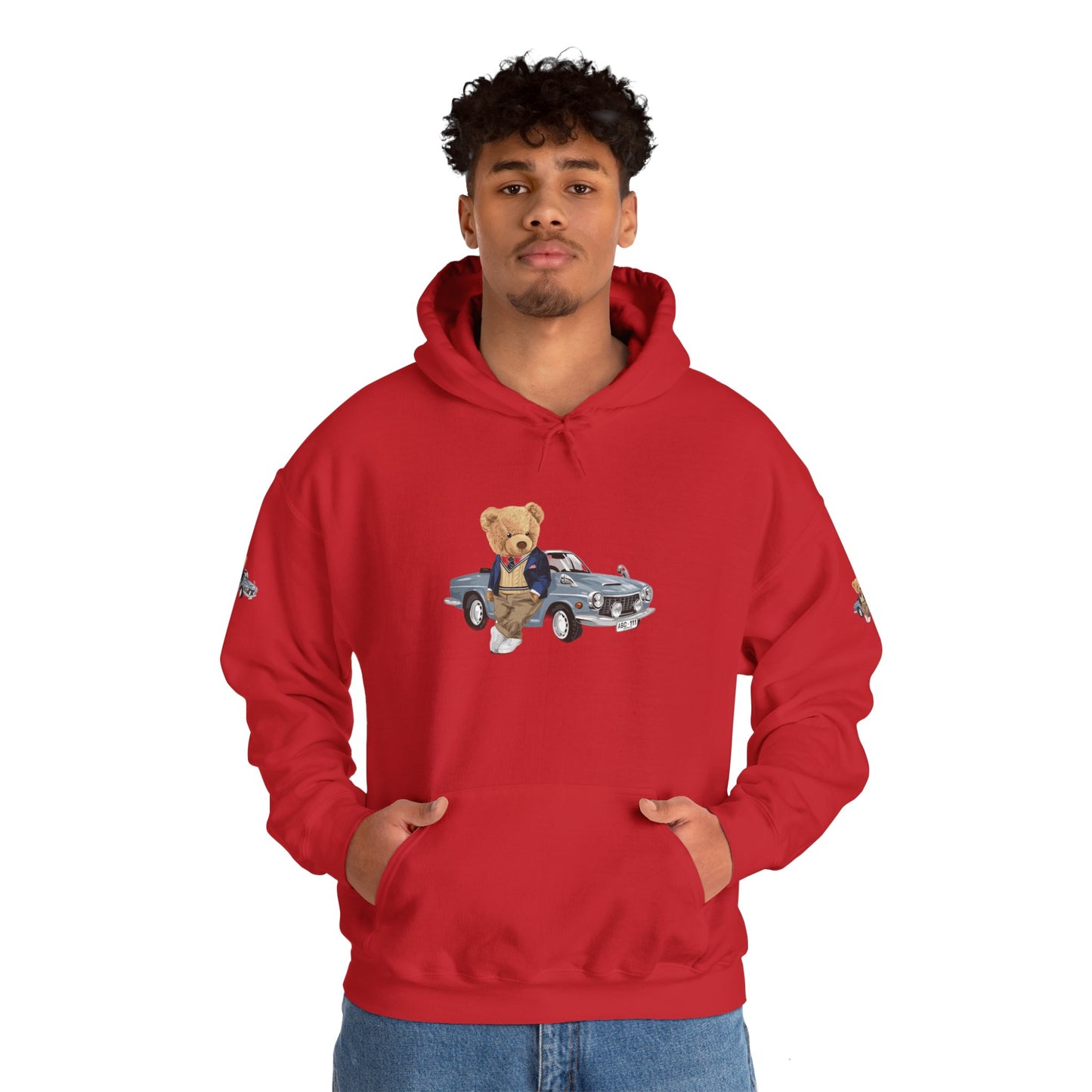 Princess Grace Luxury Bear Hoodie Chic & Cozy Unisex Sweatshirt