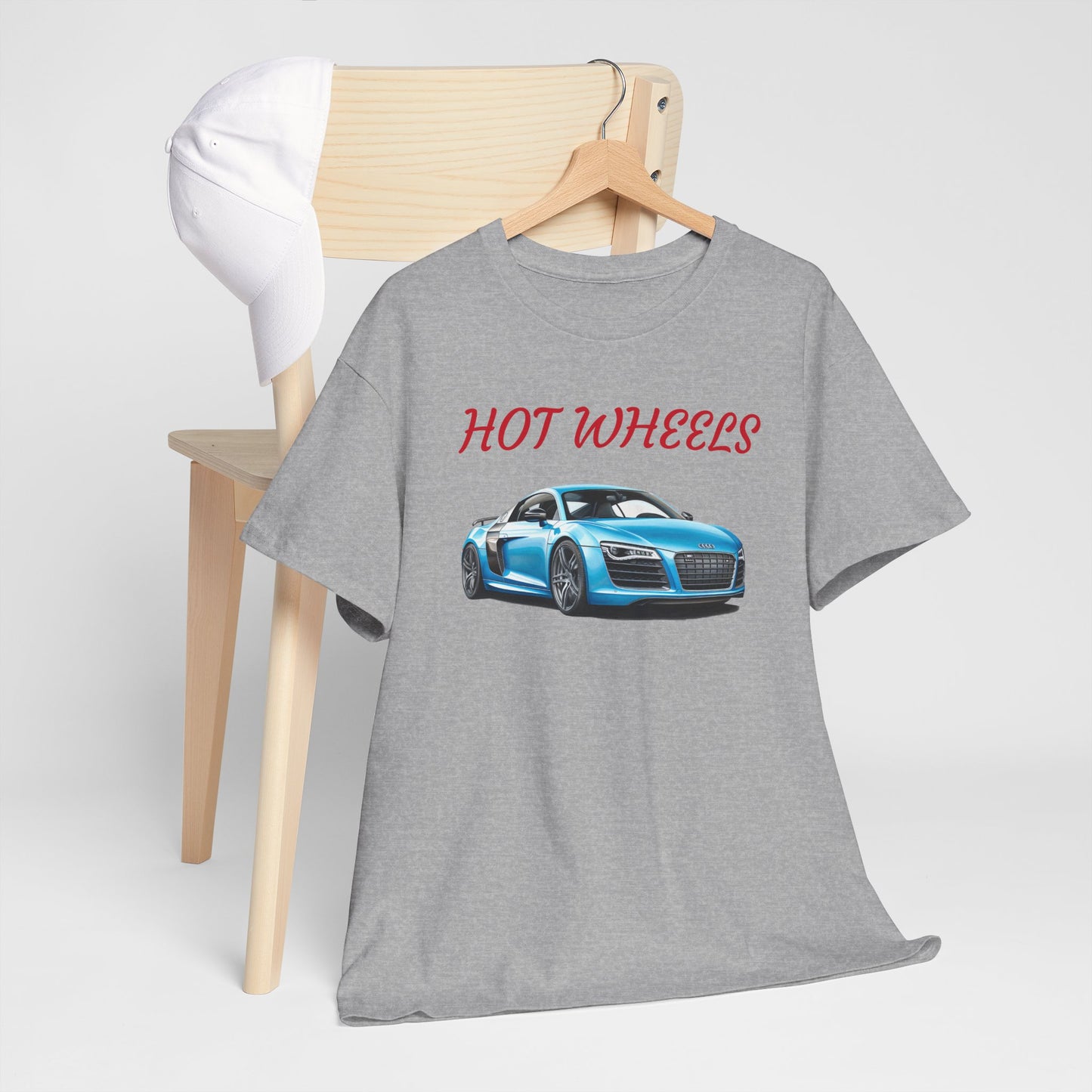 Princess Grace Hot Wheels Unisex Heavy Cotton Tee Classic Car Graphic Shirt
