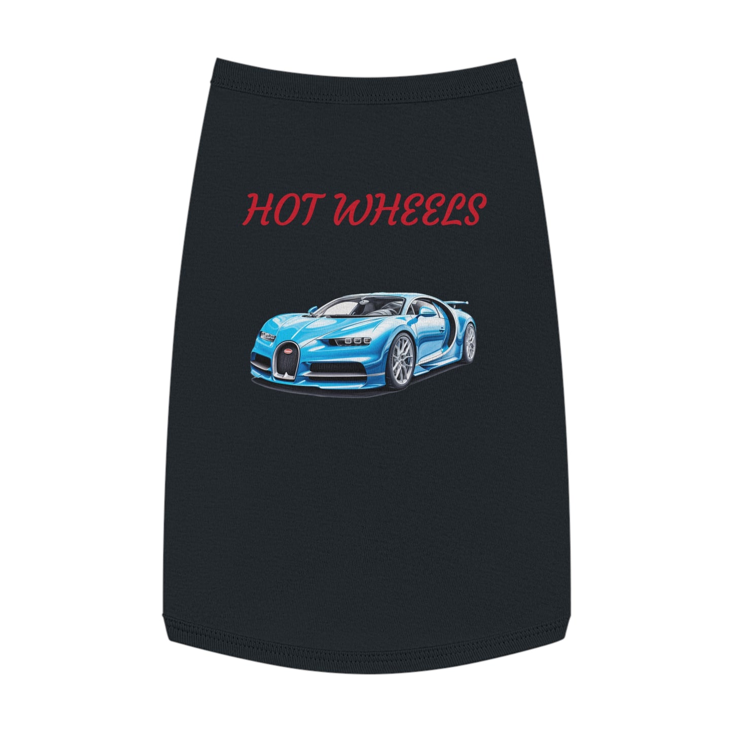 Princess Grace Hot Wheels Pet Tank Top Sporty Style for Car Lovers