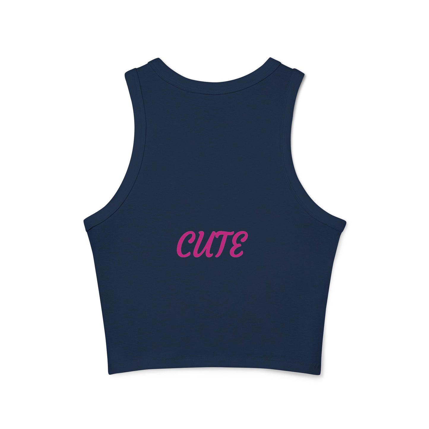Princess Grace Cute Puppy Graphic Racerback Tank Top for Dog Lovers