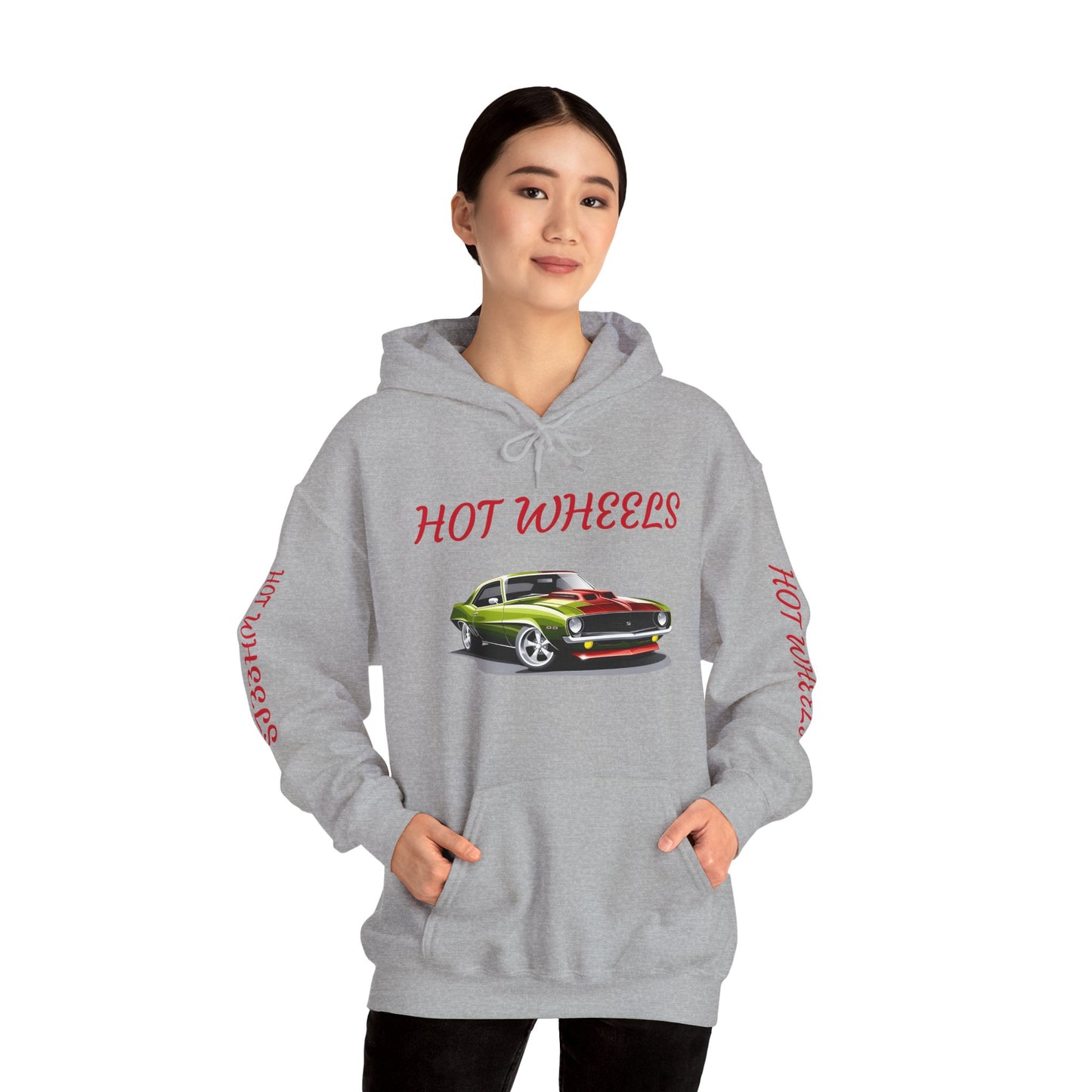 Princess Grace Retro Hot Wheels Graphic Hoodie for Car Enthusiasts