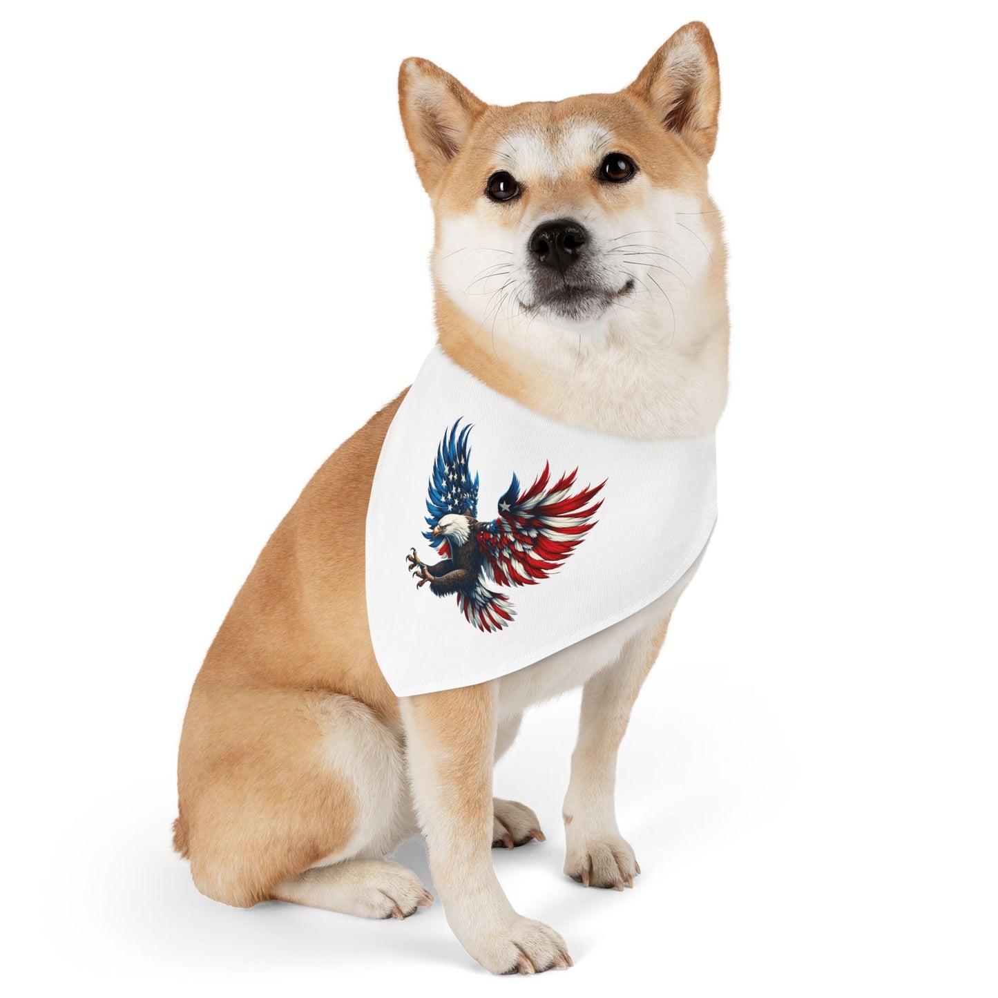 Princess Grace Patriotic Pet Bandana Collar