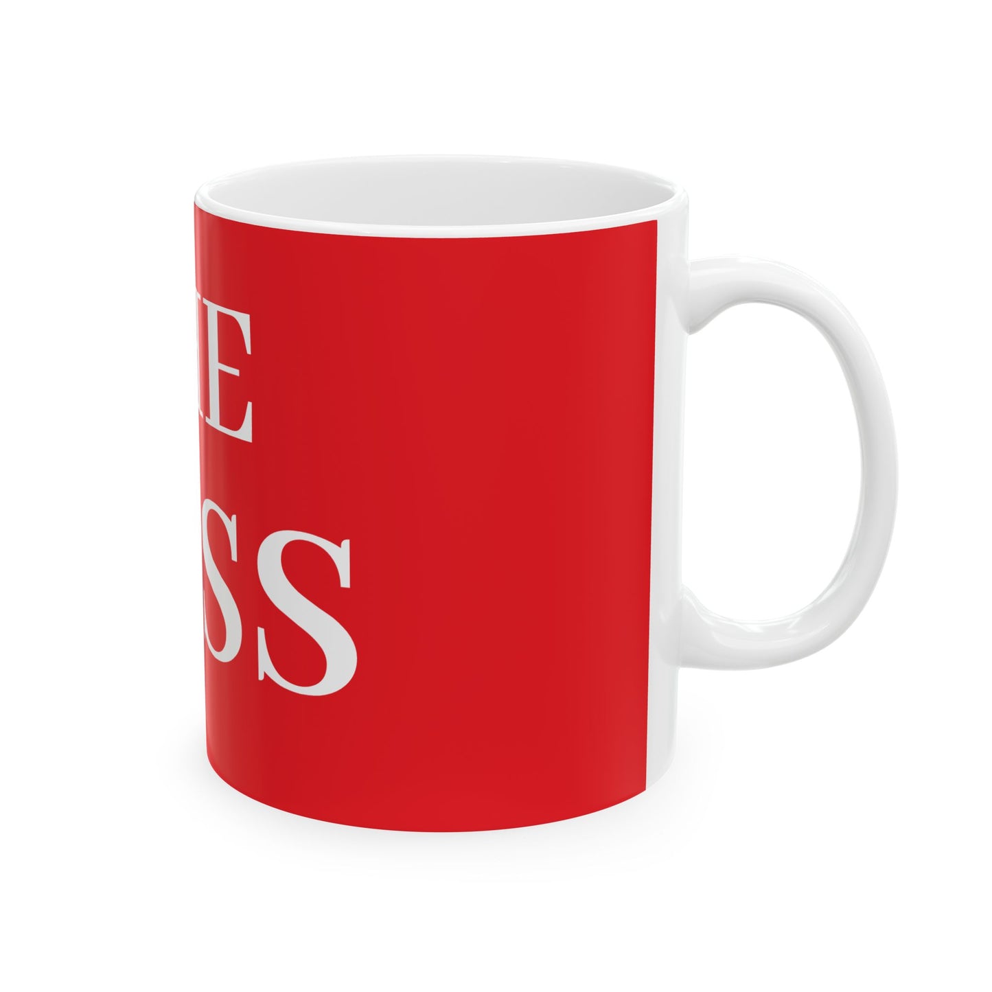 Princess Grace The Boss Ceramic Mug Fun Coffee Cup for Workplace or Gift