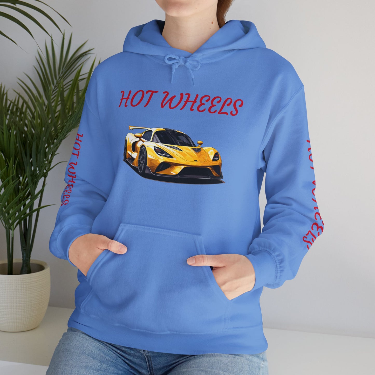 Princess Grace Hot Wheels Unisex Heavy Blend Hoodie Cool Car Graphic Sweatshirt for Car Enthusiasts