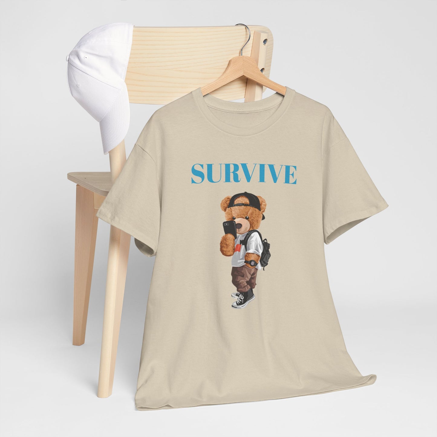 Princess Grace Survive Graphic Unisex Heavy Cotton Tee Stylish Casual Wear