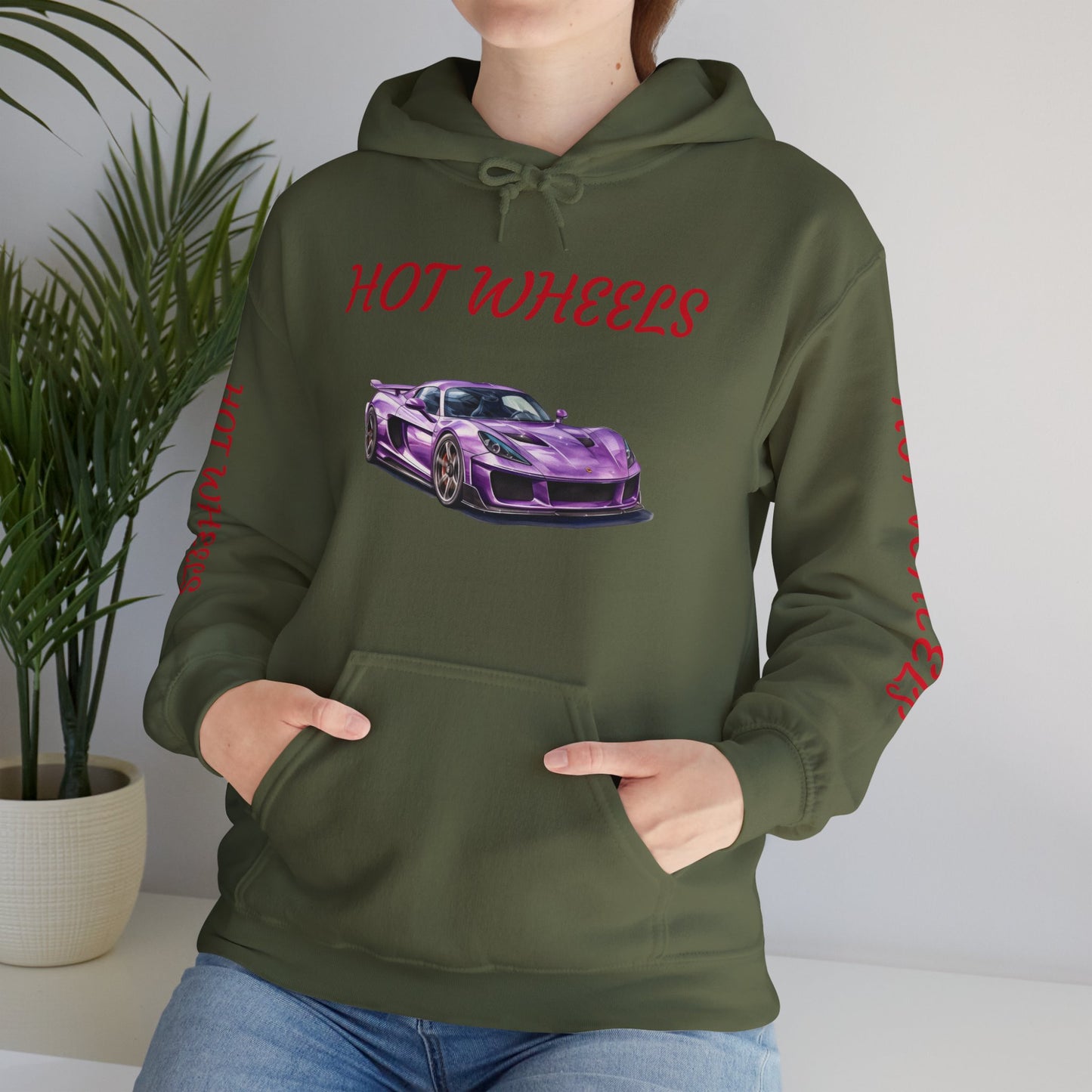 Princess Grace Hot Wheels Unisex Hoodie Cool Car Design for Auto Lovers