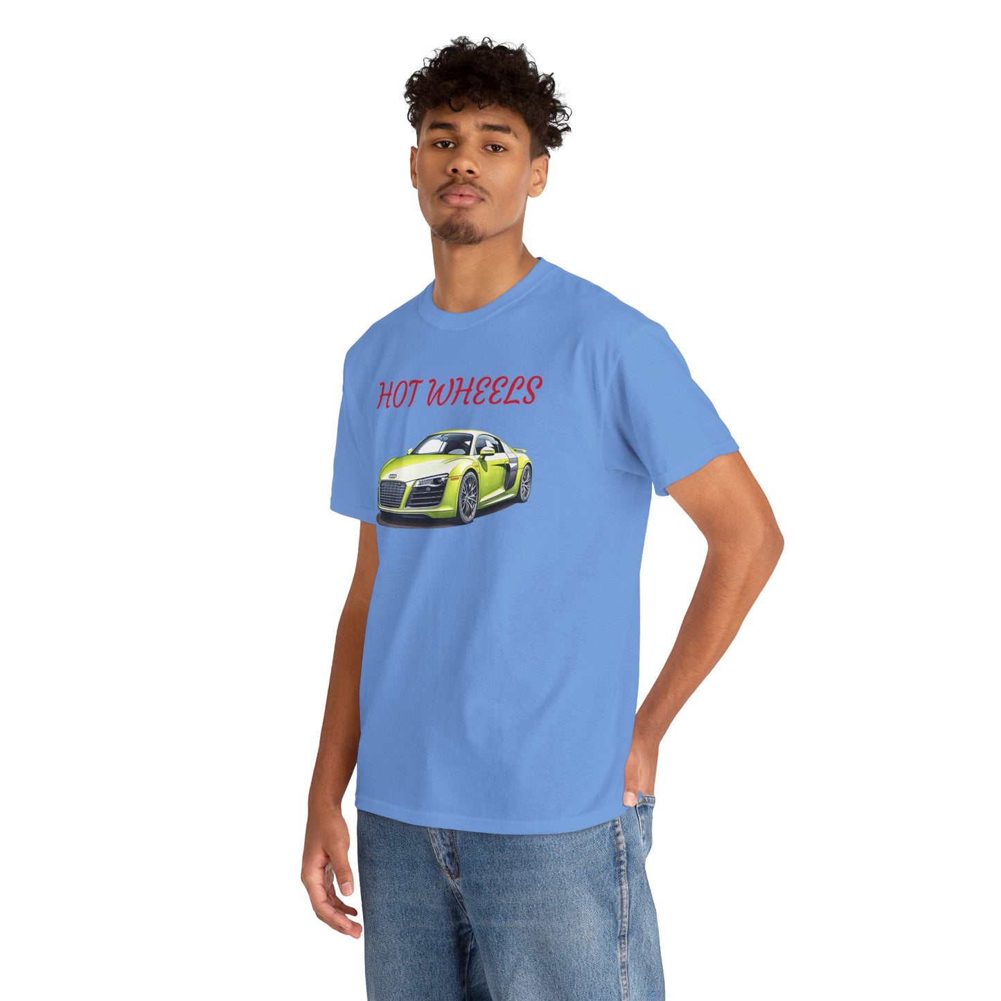 Princess Grace Cool Hot Wheels Unisex Heavy Cotton Tee Perfect for Car Enthusiasts