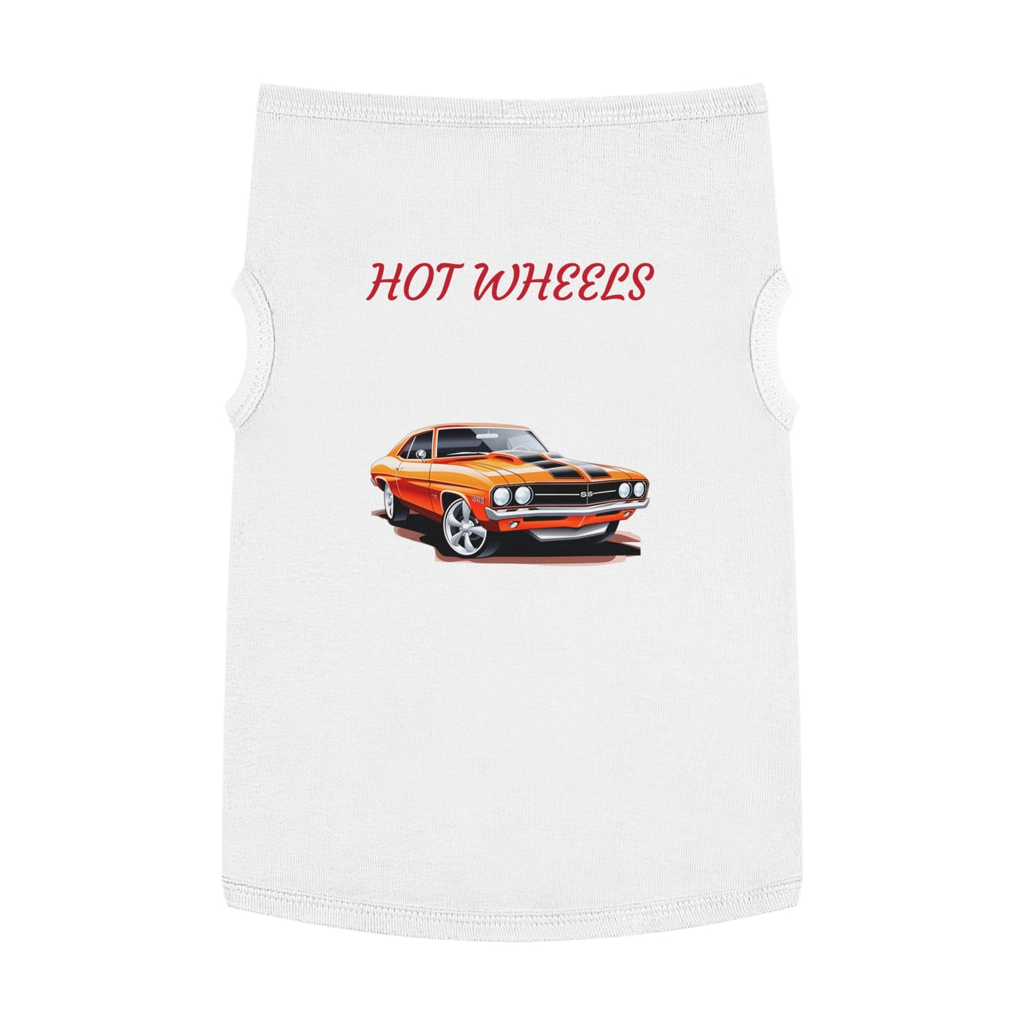 Princess Grace Hot Wheels Pet Tank Top Fun Racing Style for Dog Lovers