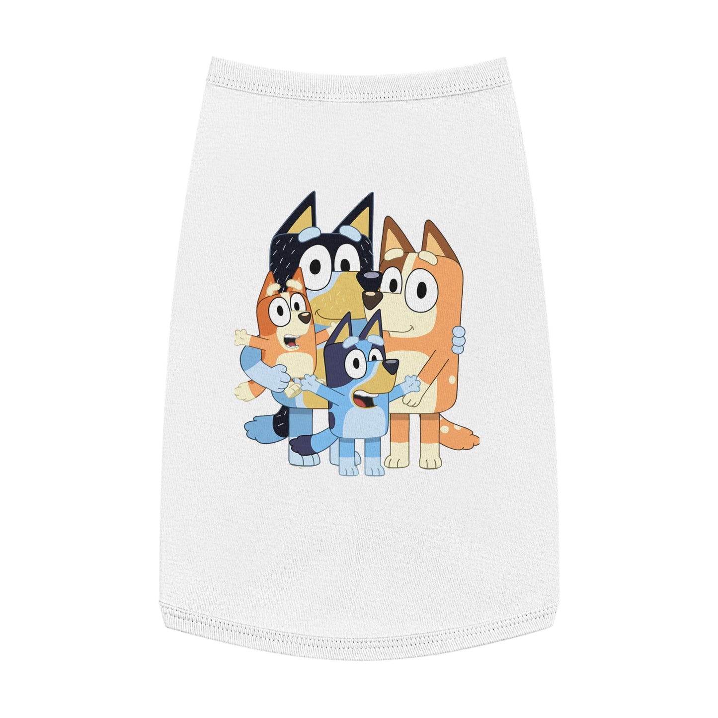 Princess Grace BLUEY Cute Cartoon Pet Tank Top Fun & Stylish Dog Apparel