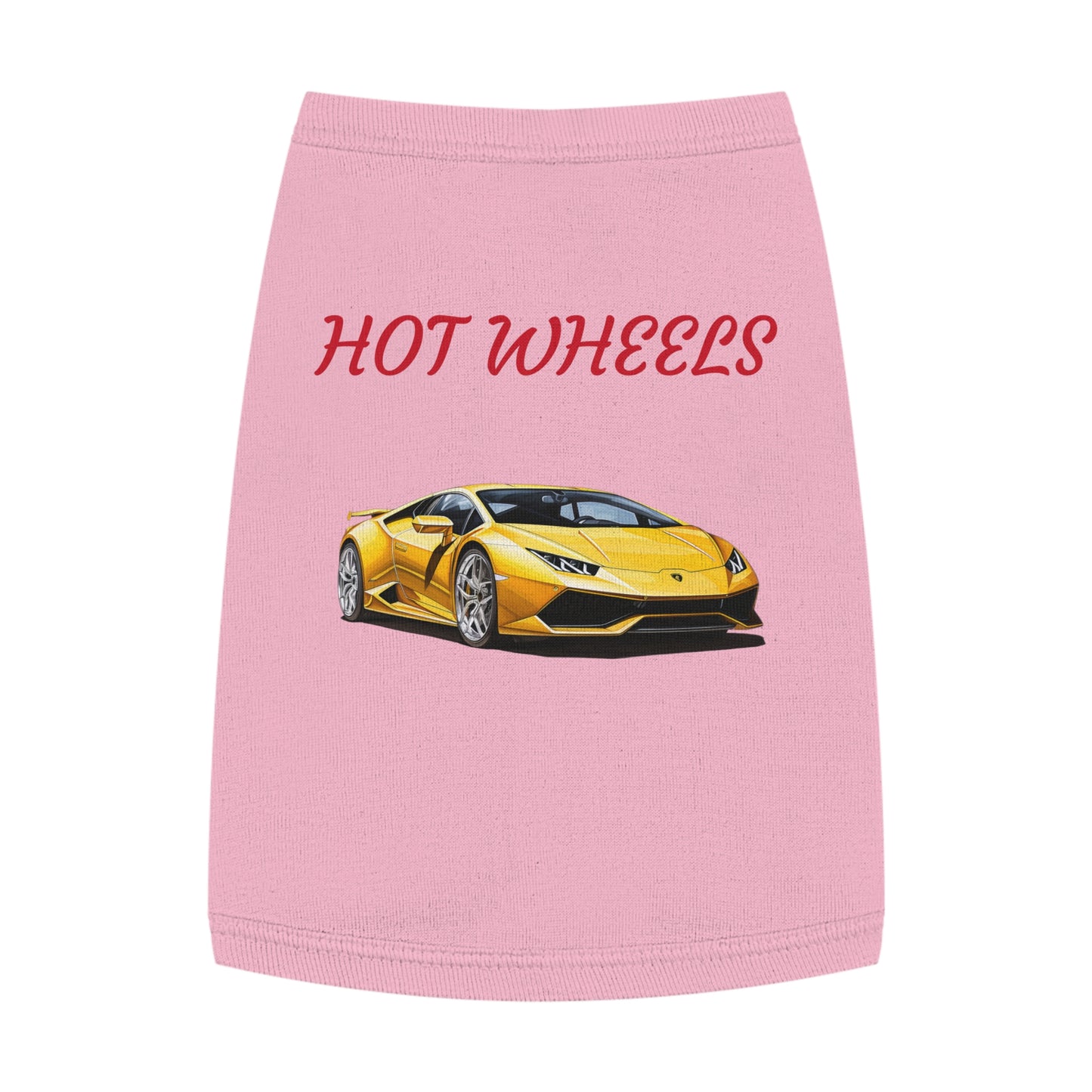 Princess Grace Hot Wheels Pet Tank Top Stylish Dog Shirt for Car Lovers