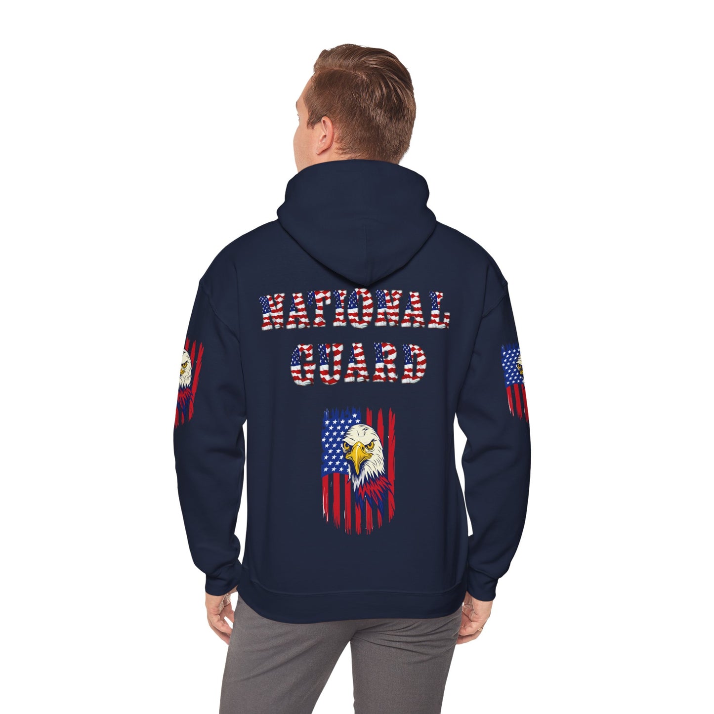 Princess Grace National Guard Patriotic Hoodie Unisex Heavy Blend Sweatshirt
