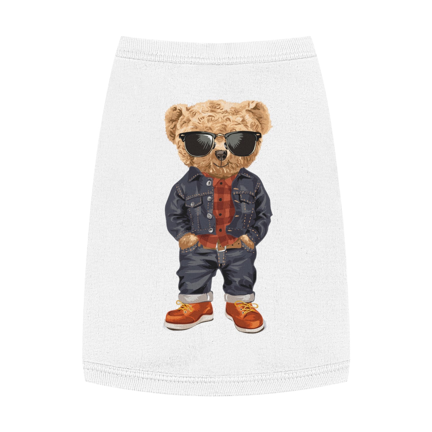 Princess Grace CUTE Cool Bear Pet Tank Top Trendy Dog Apparel for Stylish Pets