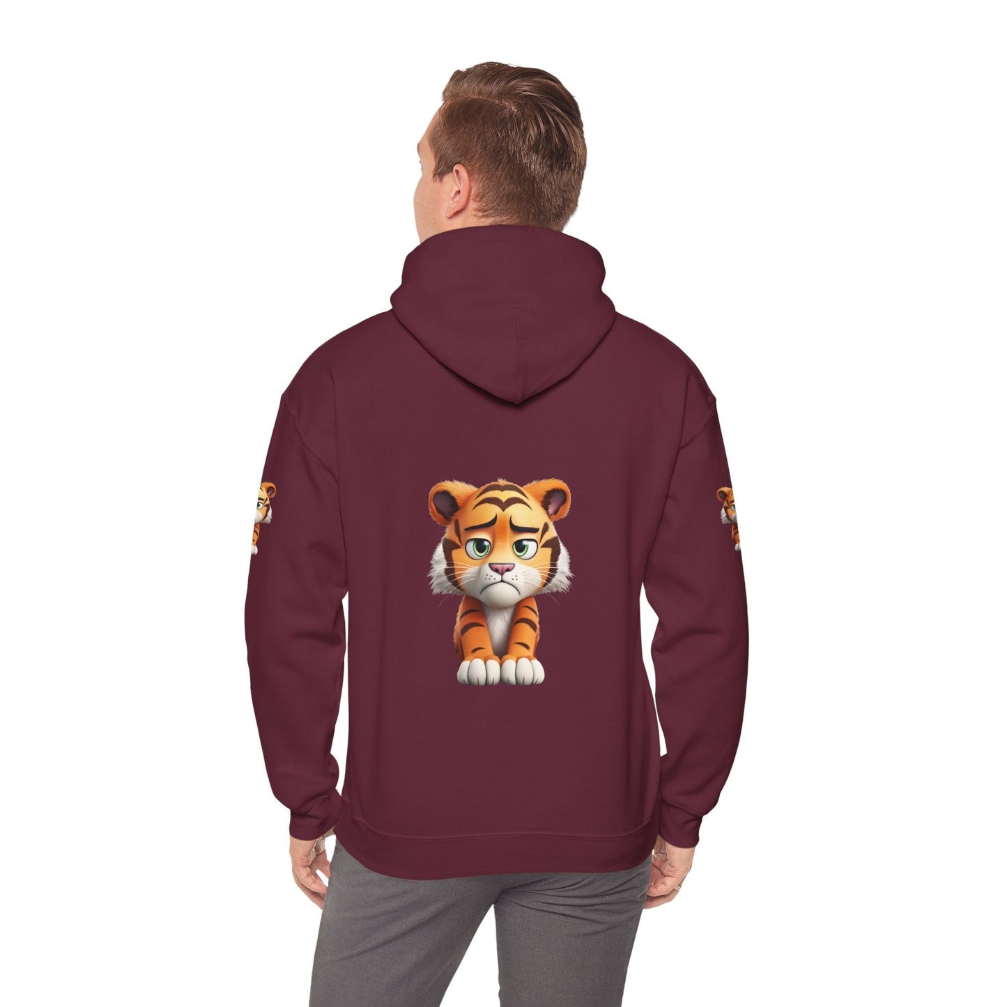 Princess Grace Cute Tiger Graphic Unisex Hoodie