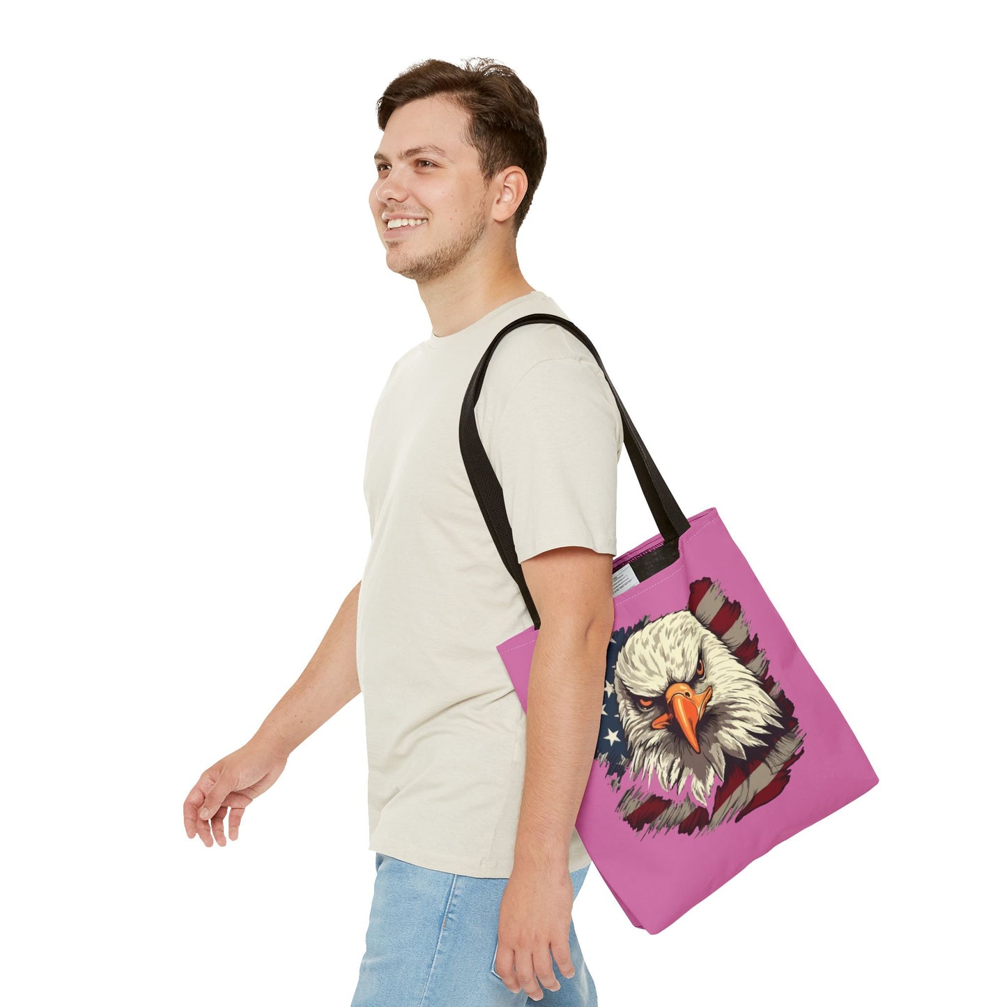 Princess Grace Patriotic Eagle Tote Bag Perfect for Independence Day and Everyday Use