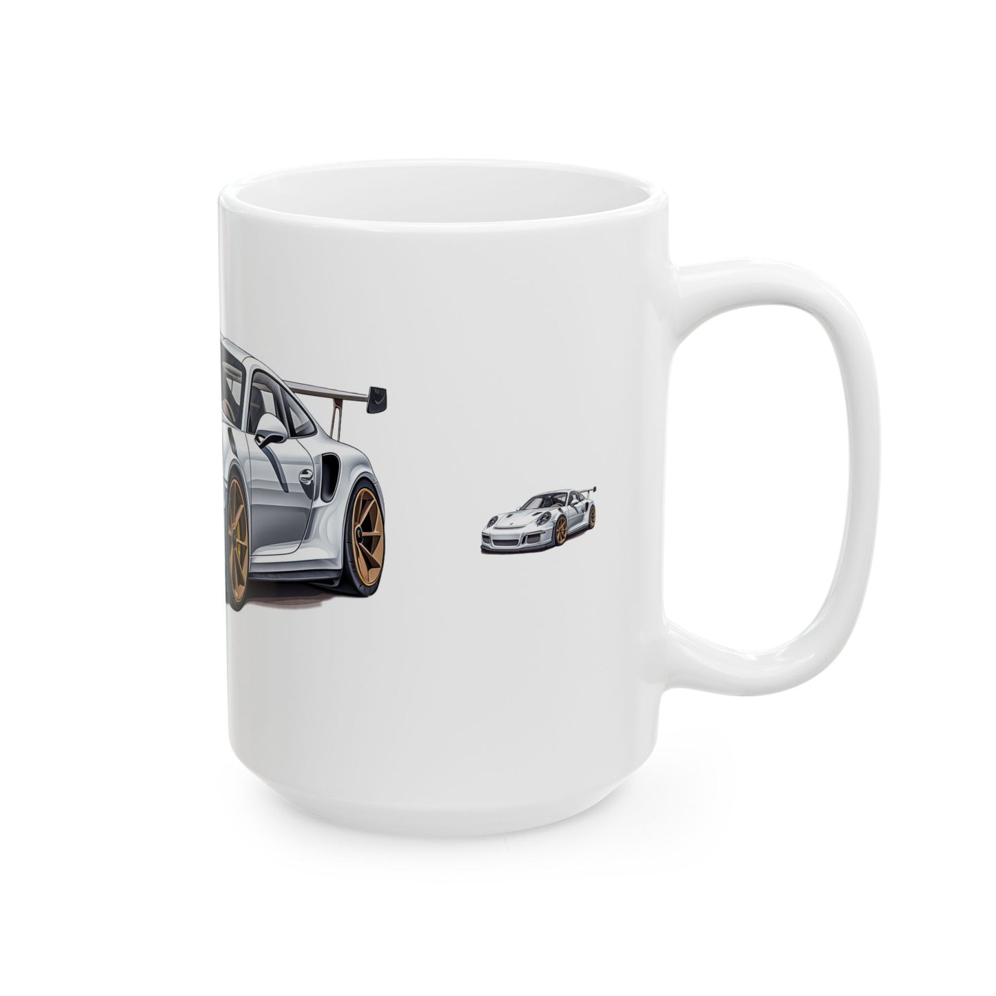 Princess Grace Porsche Racing Car Ceramic Mug Perfect Gift for Car Enthusiasts