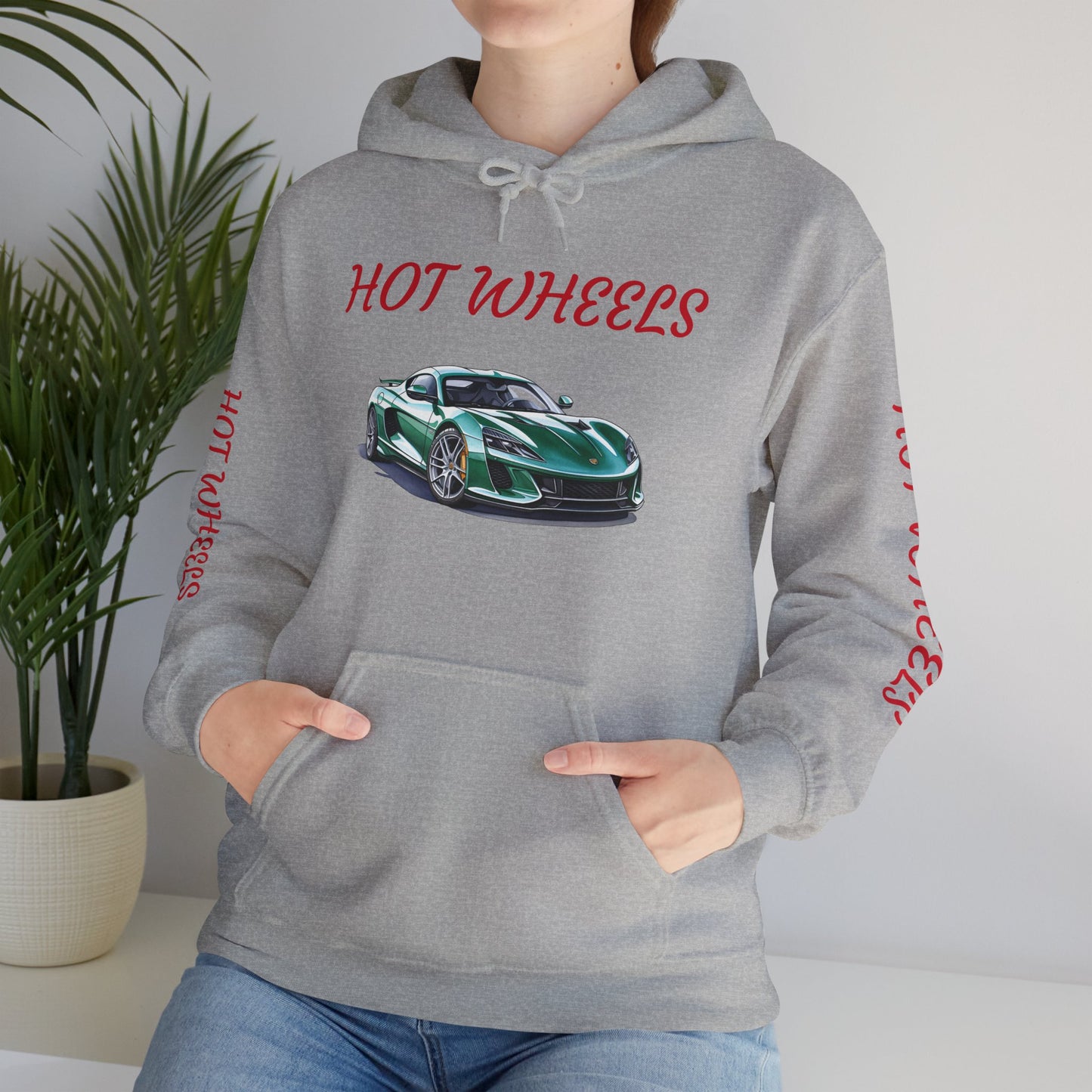 Princess Grace Hot Wheels Automotive Hoodie for Car Enthusiasts Unisex Heavy Blend Sweatshirt
