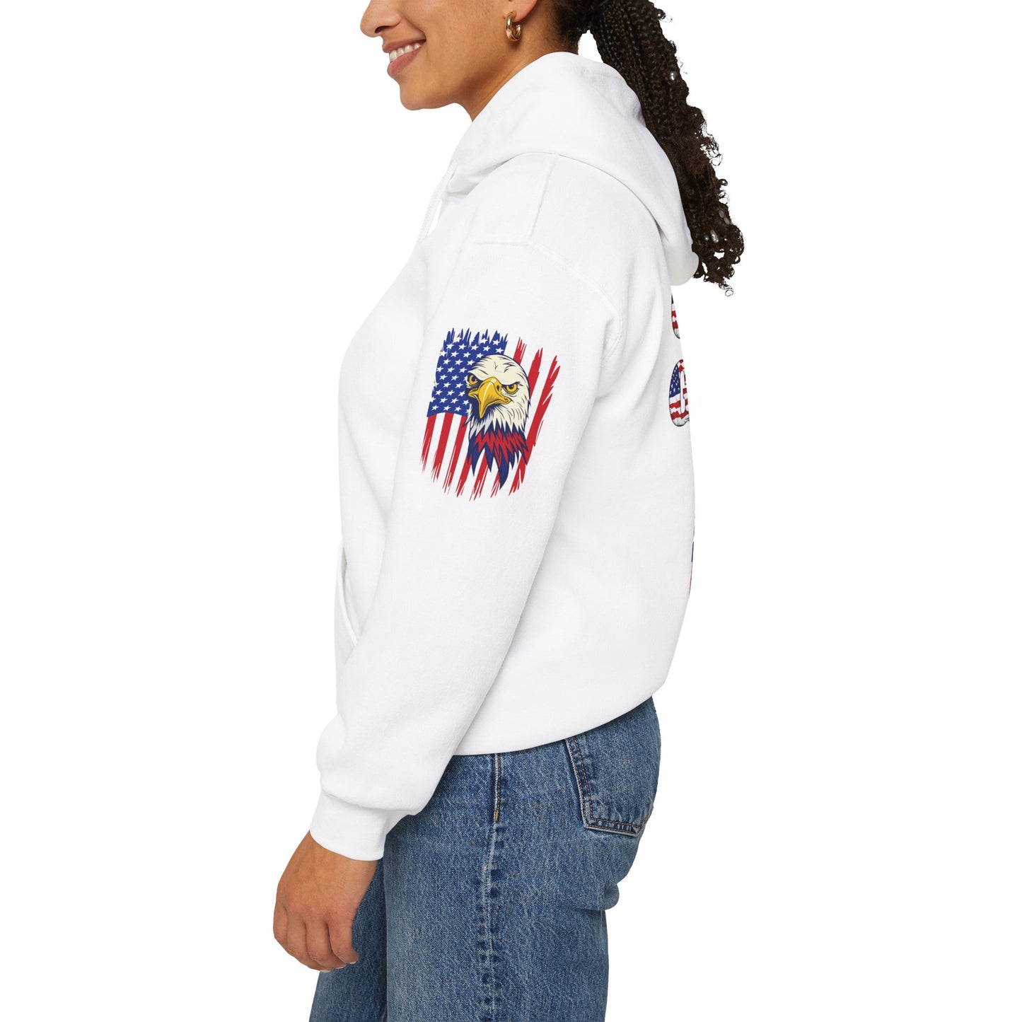 Princess Grace Patriotic Coast Guard Sweatshirt Unisex Heavy Blend Hoodie
