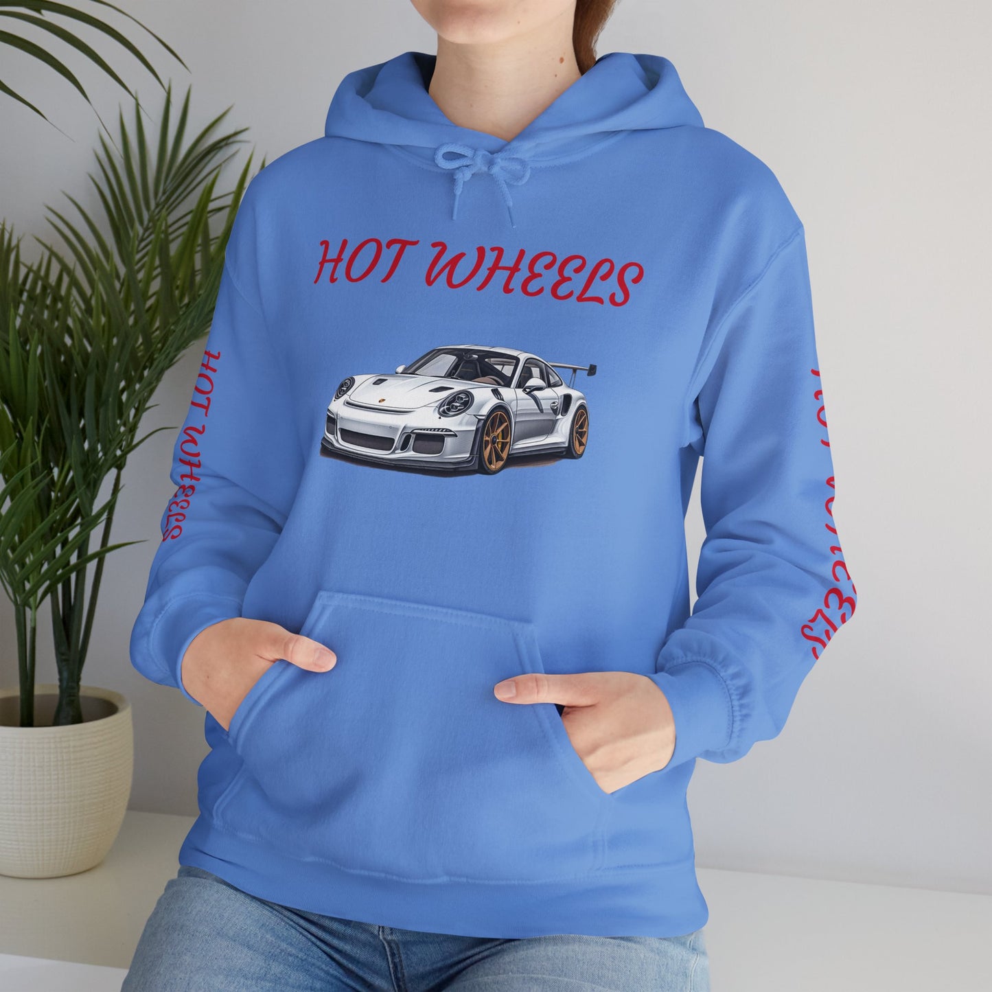 Princess Grace Hot Wheels Unisex Hooded Sweatshirt Car Lovers Apparel