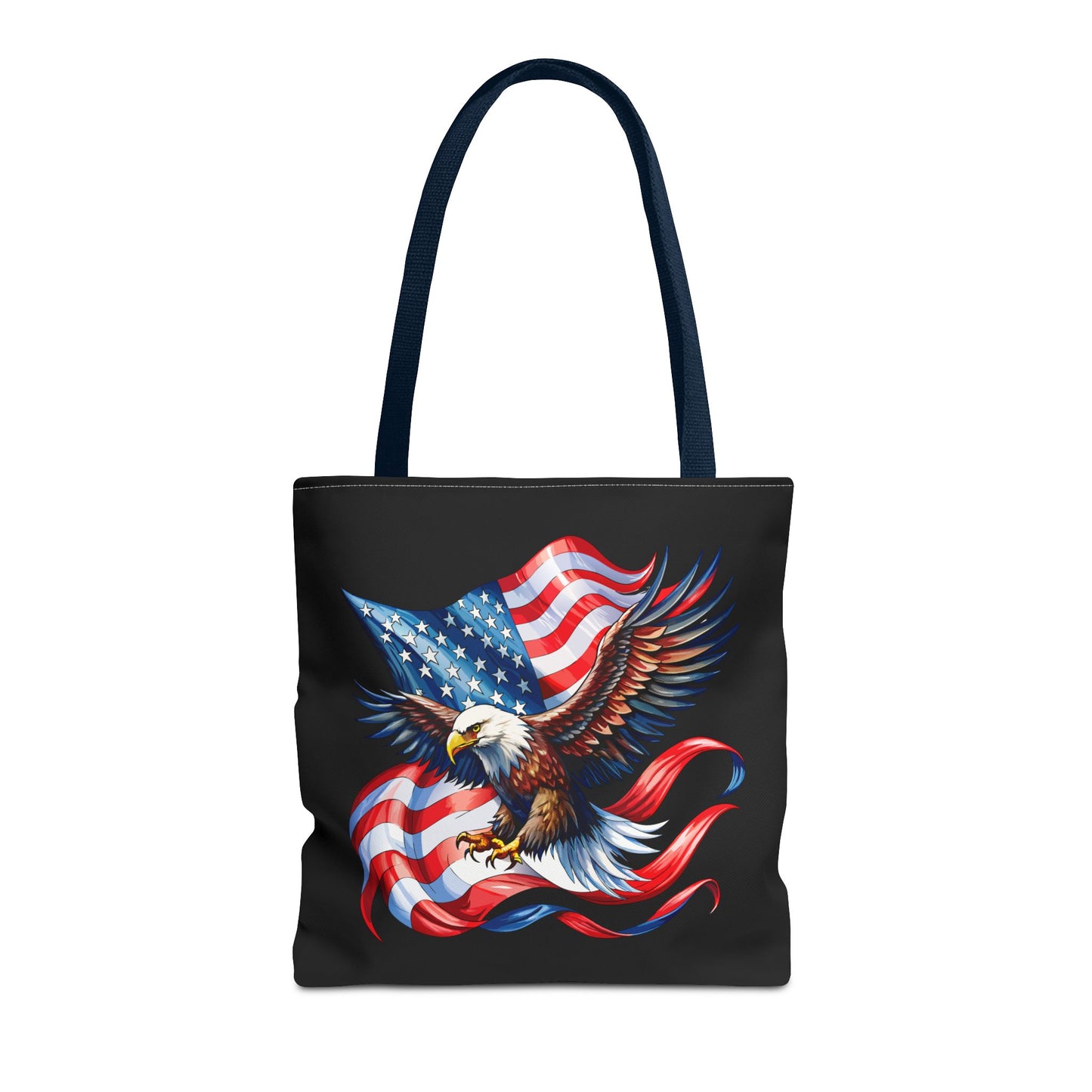 Princess Grace Patriotic Eagle Tote Bag Perfect for Fourth of July and Memorial Day