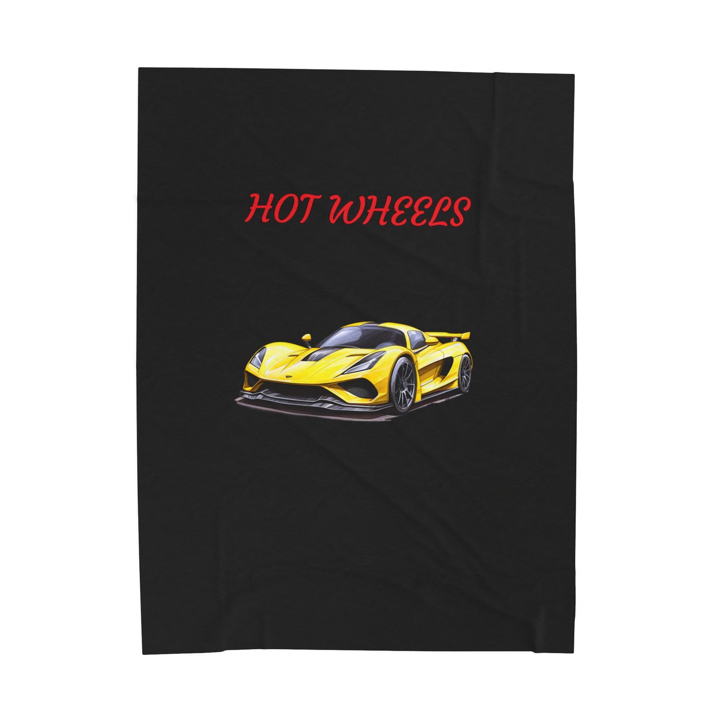 Princess Grace Hot Wheels Velveteen Plush Blanket Cozy Car Themed Throw for Kids and Car Enthusiasts