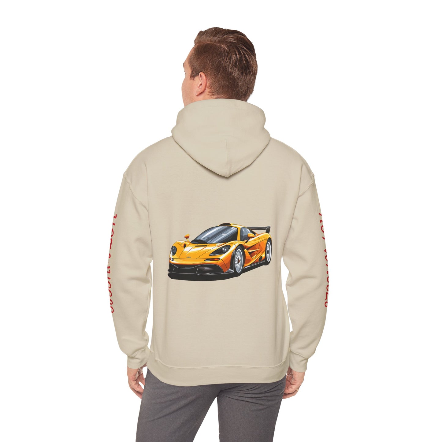 Princess Grace Hot Wheels Unisex Hooded Sweatshirt Stylish Gift for Car Lovers