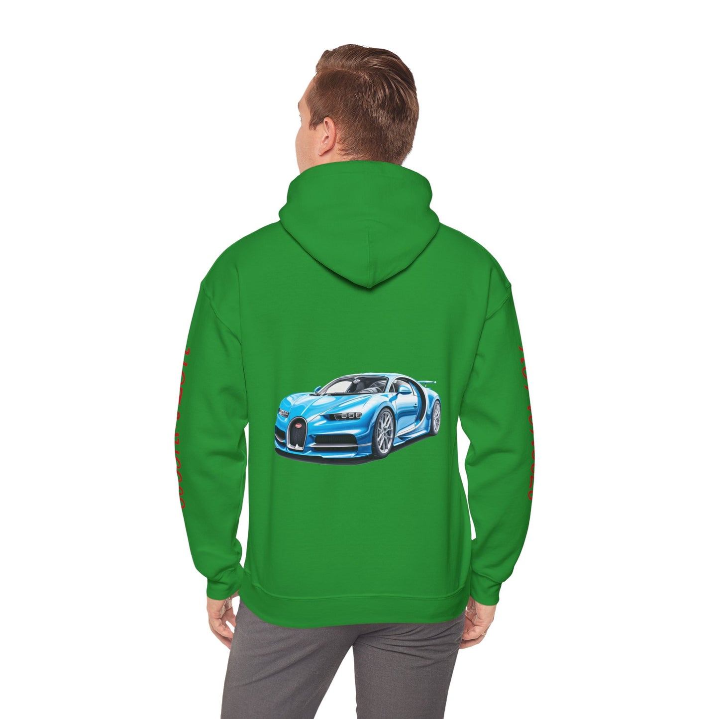 Princess Grace Cool Car Graphic Hoodie Hot Wheels Design for Auto Enthusiasts