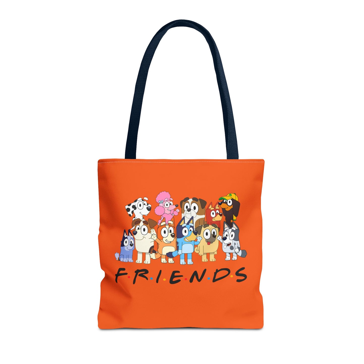 Princess Grace Bluey Playful Friends Tote Bag Perfect for Pet Lovers