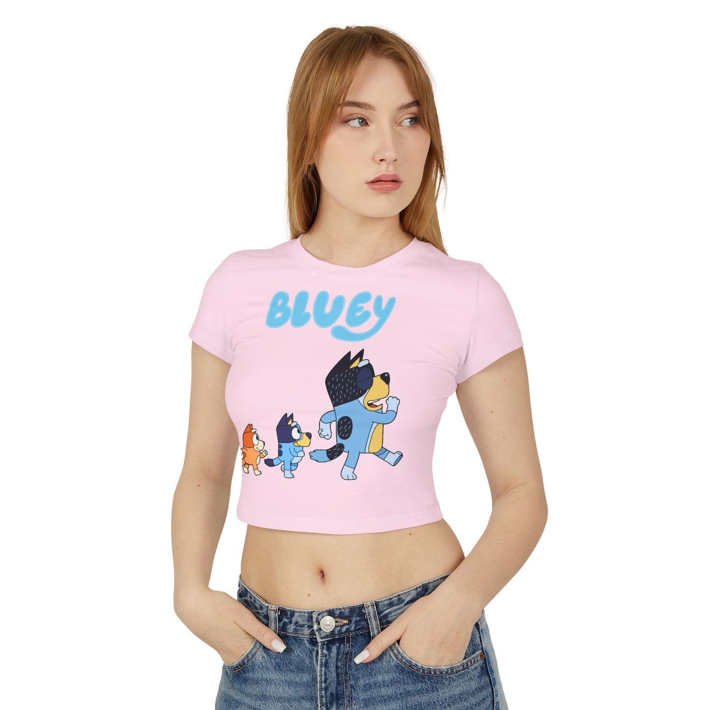 Princess Grace Bluey Graphic Baby Tee Cute Cartoon T-Shirt for Playtime