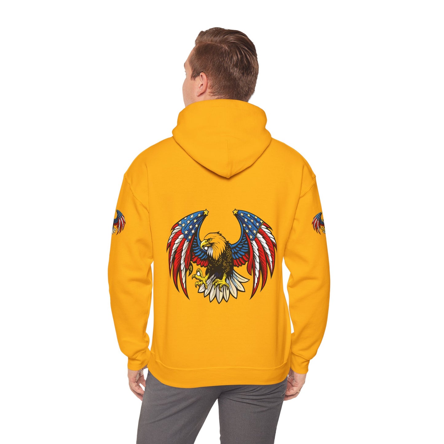 Princess Grace American Eagle Emblem Patriotic Unisex Hoodie