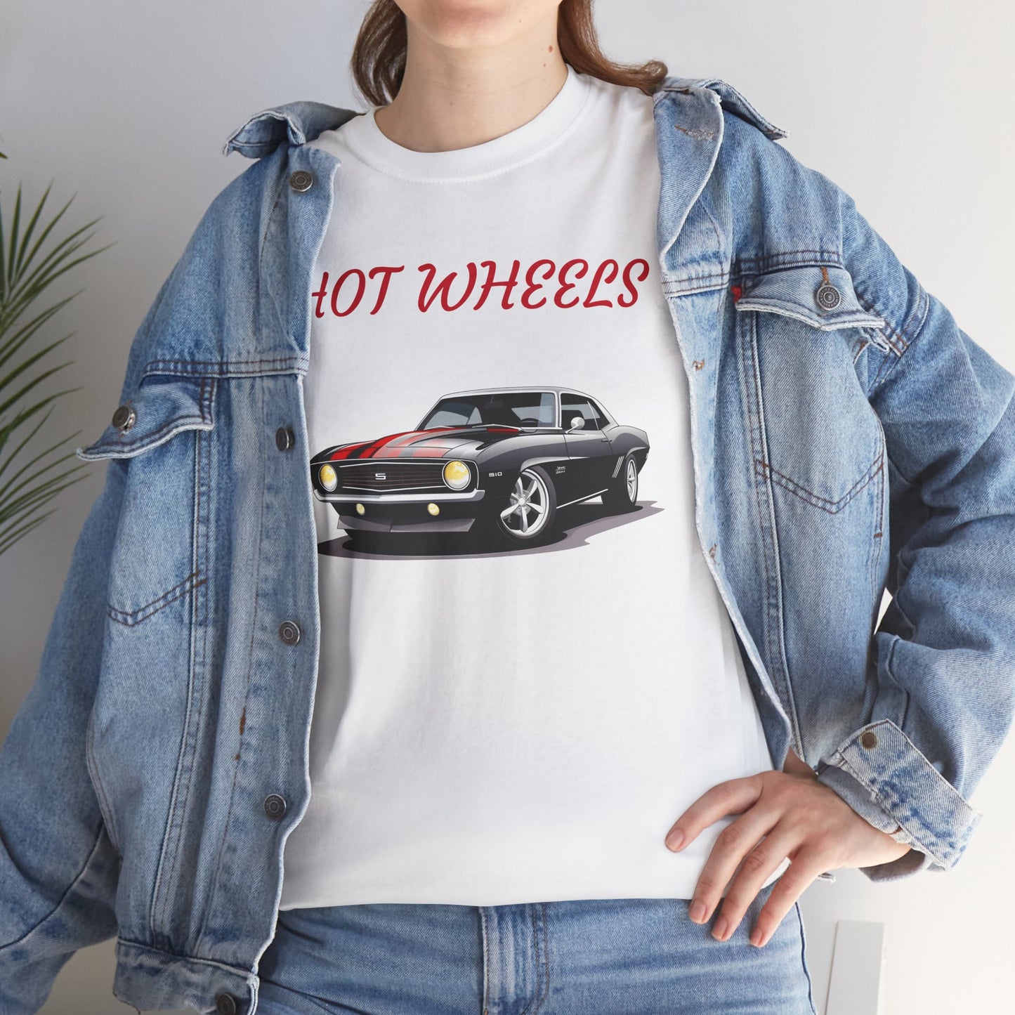 Princess Grace Hot Wheels Unisex Heavy Cotton Tee Classic Car Graphic Style