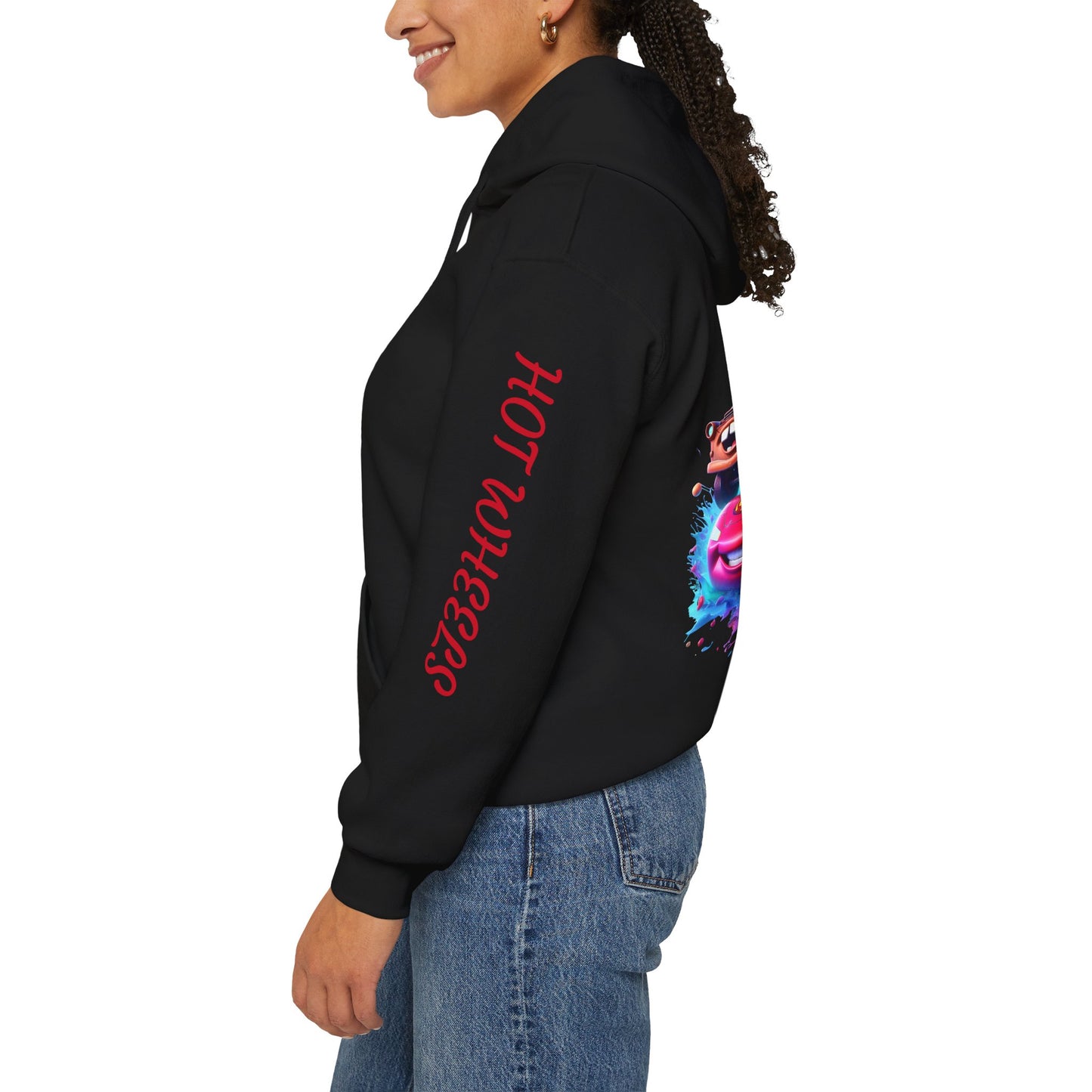 Princess Grace Hot Wheels Unisex Hoodie Retro Racing Design for Kids and Car Enthusiasts