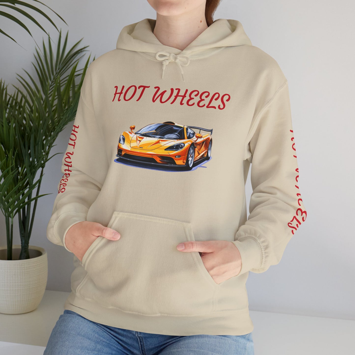 Princess Grace Hot Wheels Unisex Hooded Sweatshirt Retro Car Art