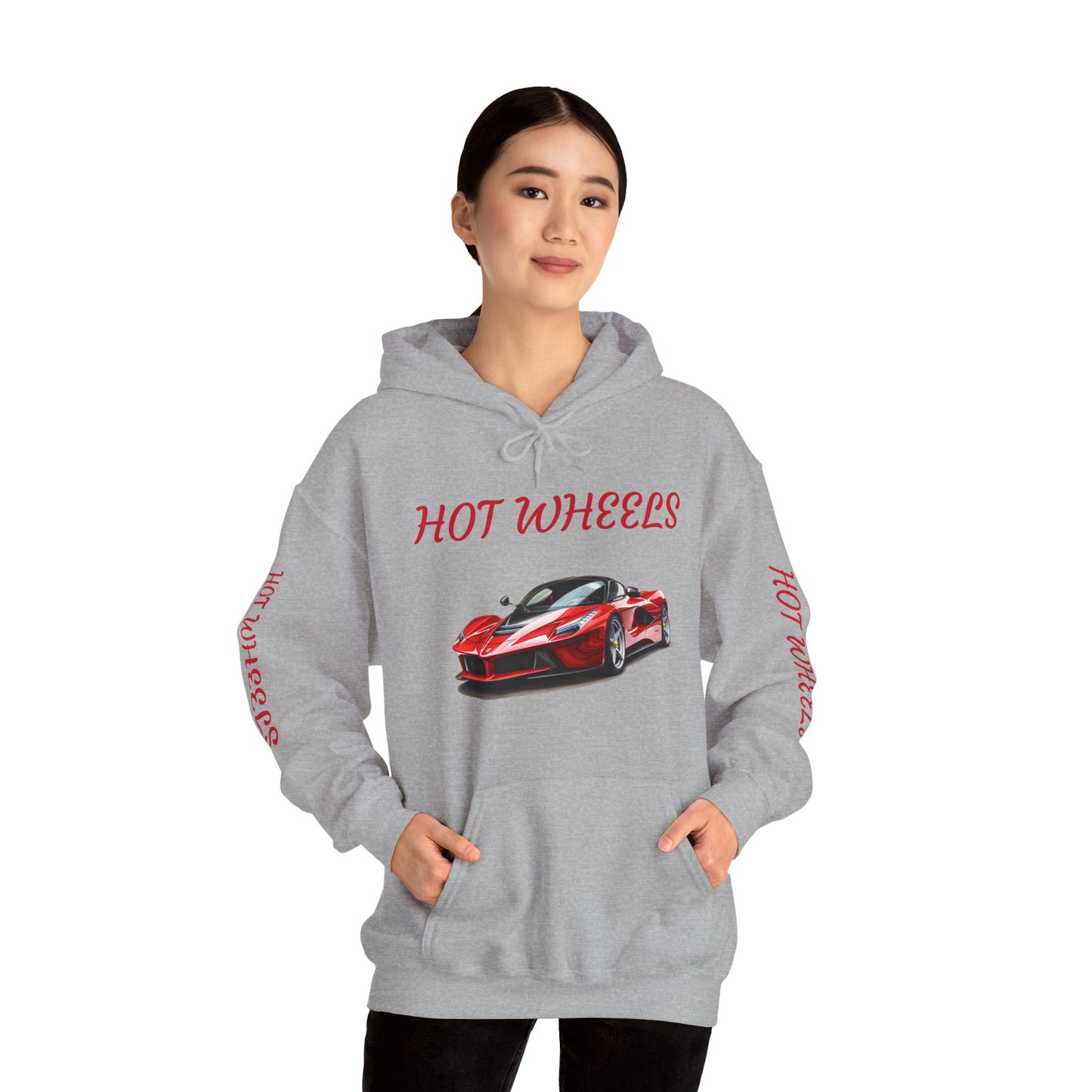 Princess Grace Hot Wheels Unisex Heavy Blend Hooded Sweatshirt Car Lover's Apparel