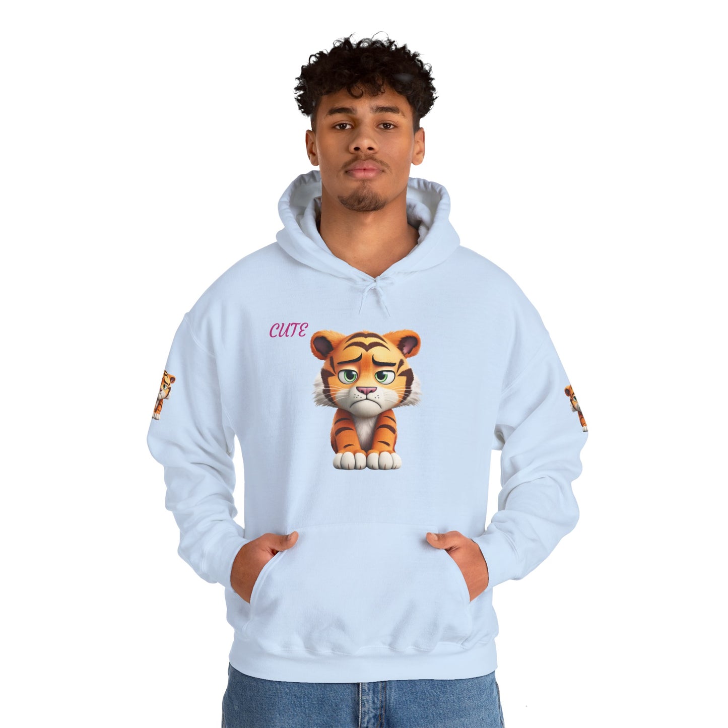 Princess Grace Cute Tiger Graphic Unisex Hoodie