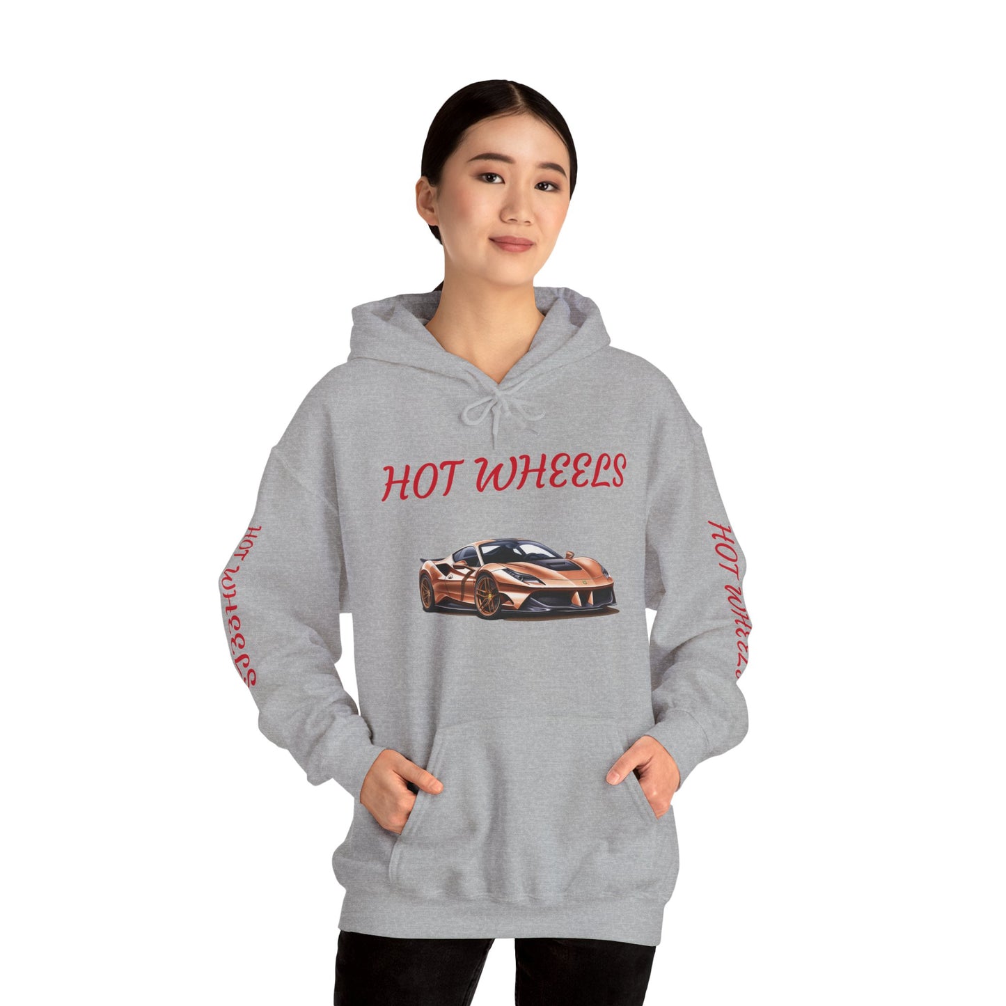 Princess Grace Hot Wheels Unisex Heavy Blend Hooded Sweatshirt Vintage Car Design