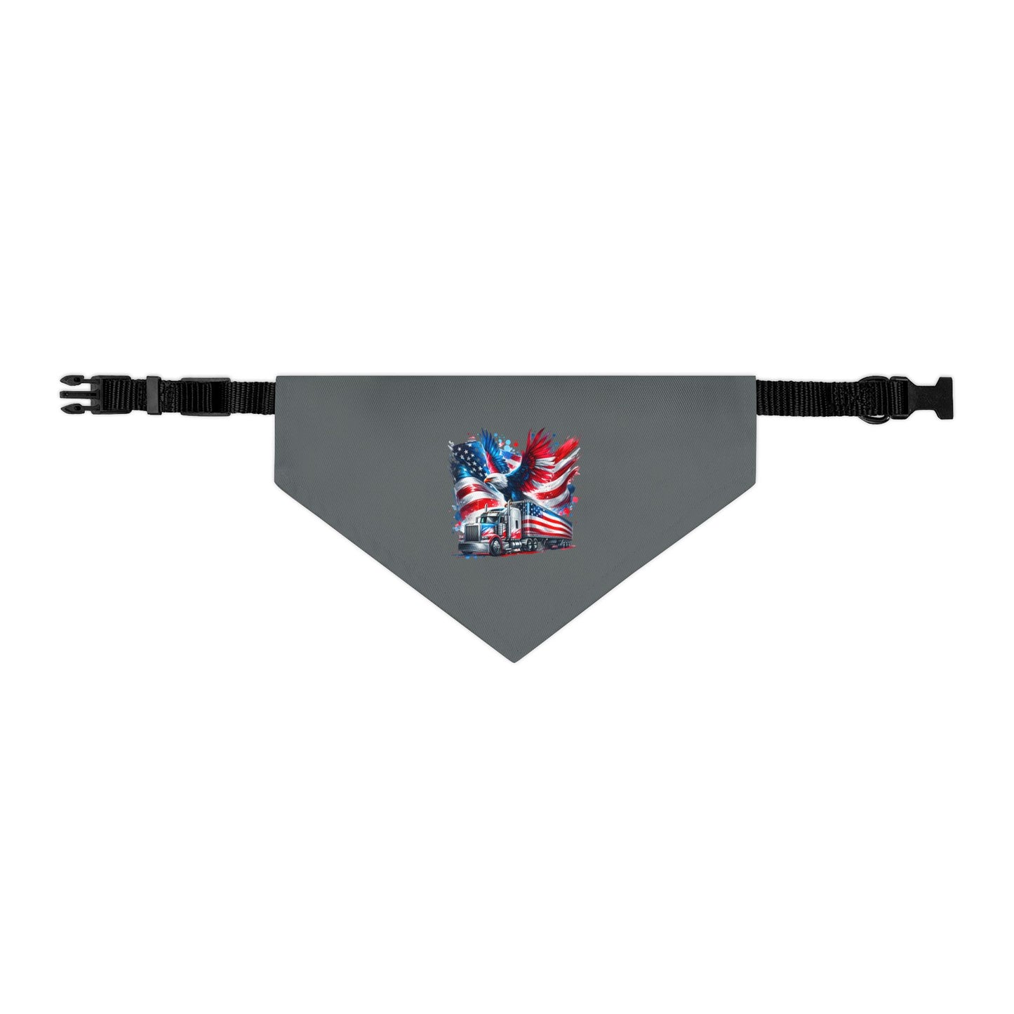 Princess Grace Patriotic Pet Bandana Collar Adjustable Dog Accessory for Celebrations